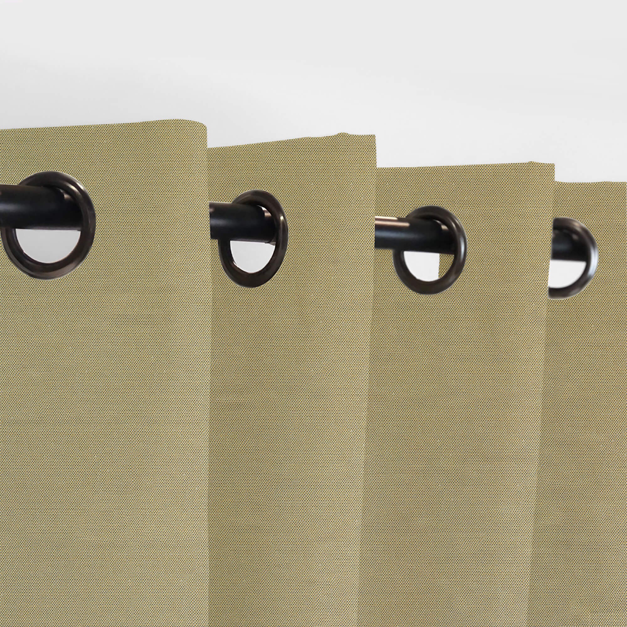 PENGI Outdoor Curtains Waterproof - Blend Pale Khaki