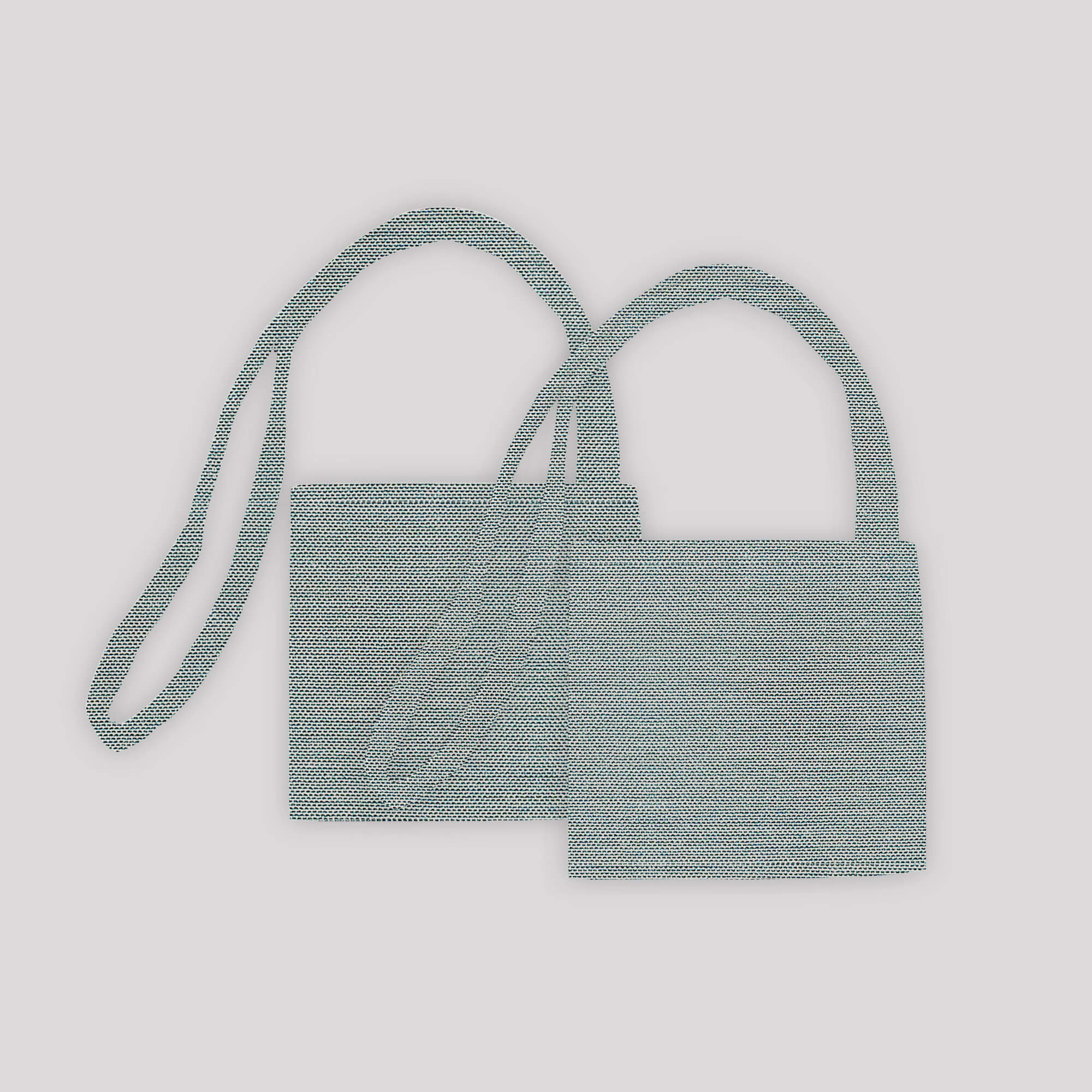 PENGI Outdoor Curtains Waterproof - Blend Mineral Gray