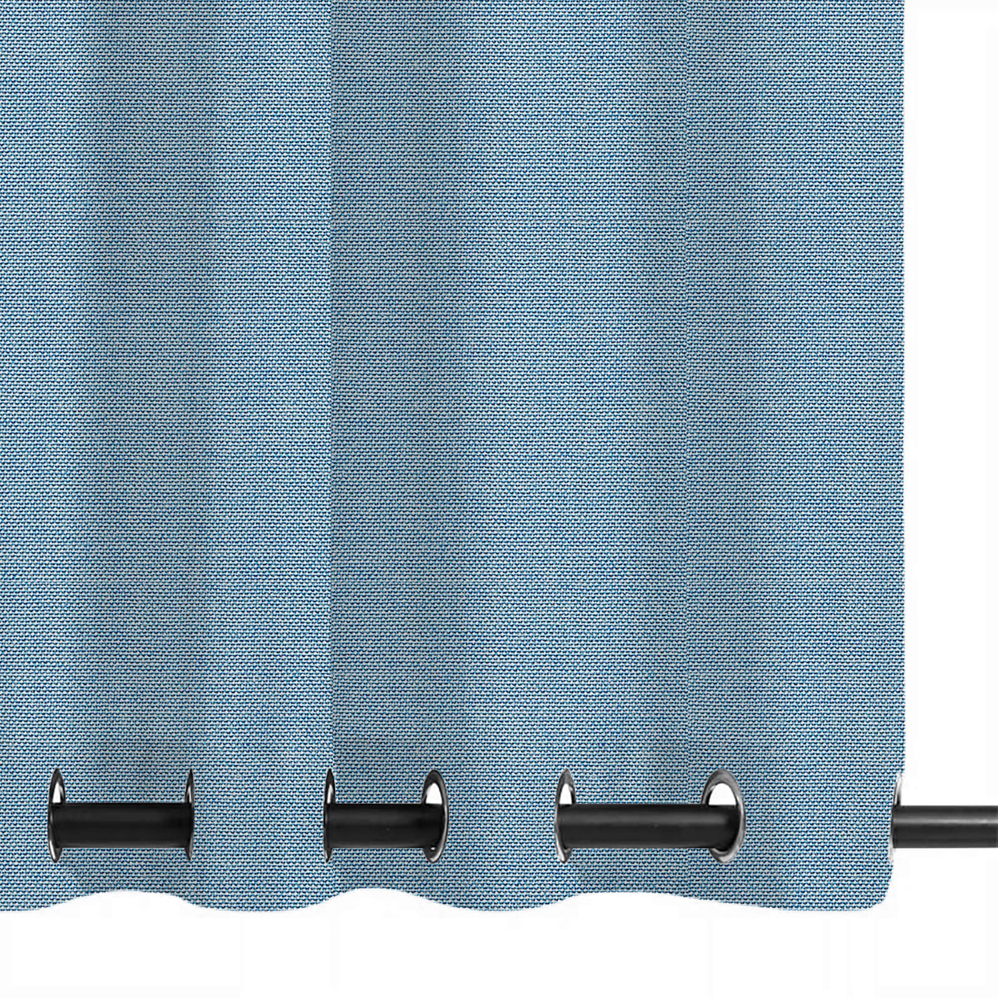 PENGI Outdoor Curtains Waterproof - Blend Crystal Blue