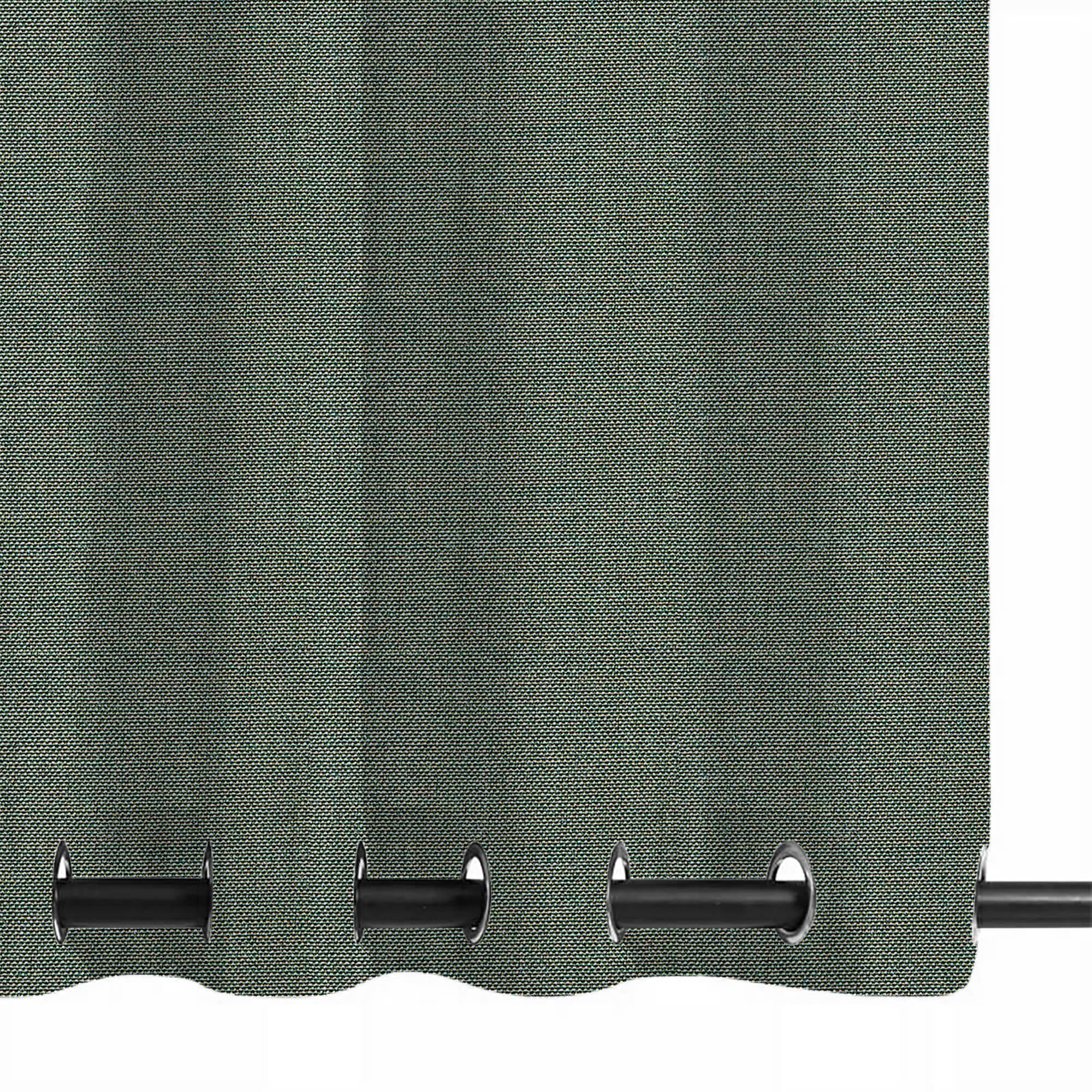 PENGI Outdoor Curtains Waterproof - Blend Oil Green