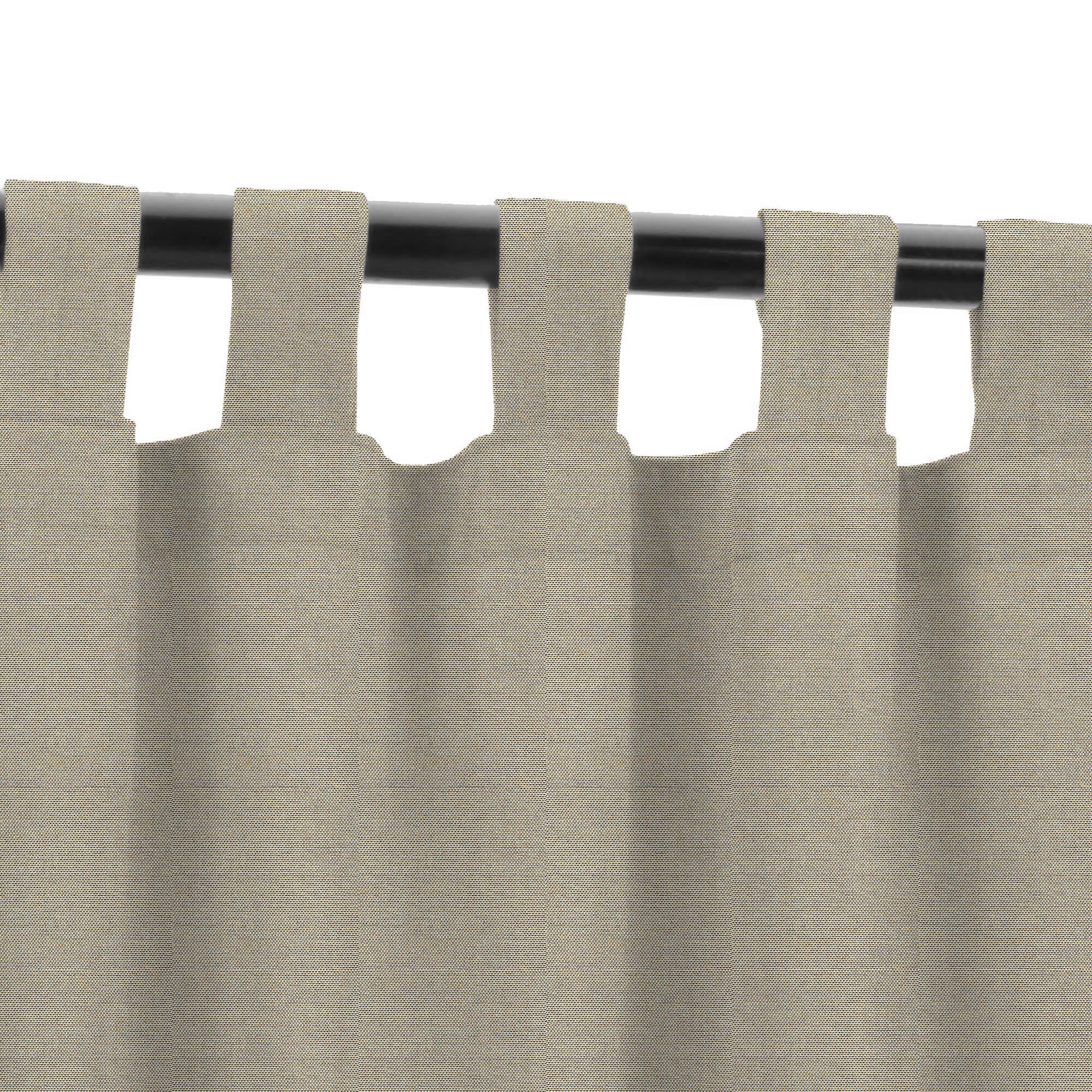 PENGI Outdoor Curtains Waterproof - Blend White Peppe
