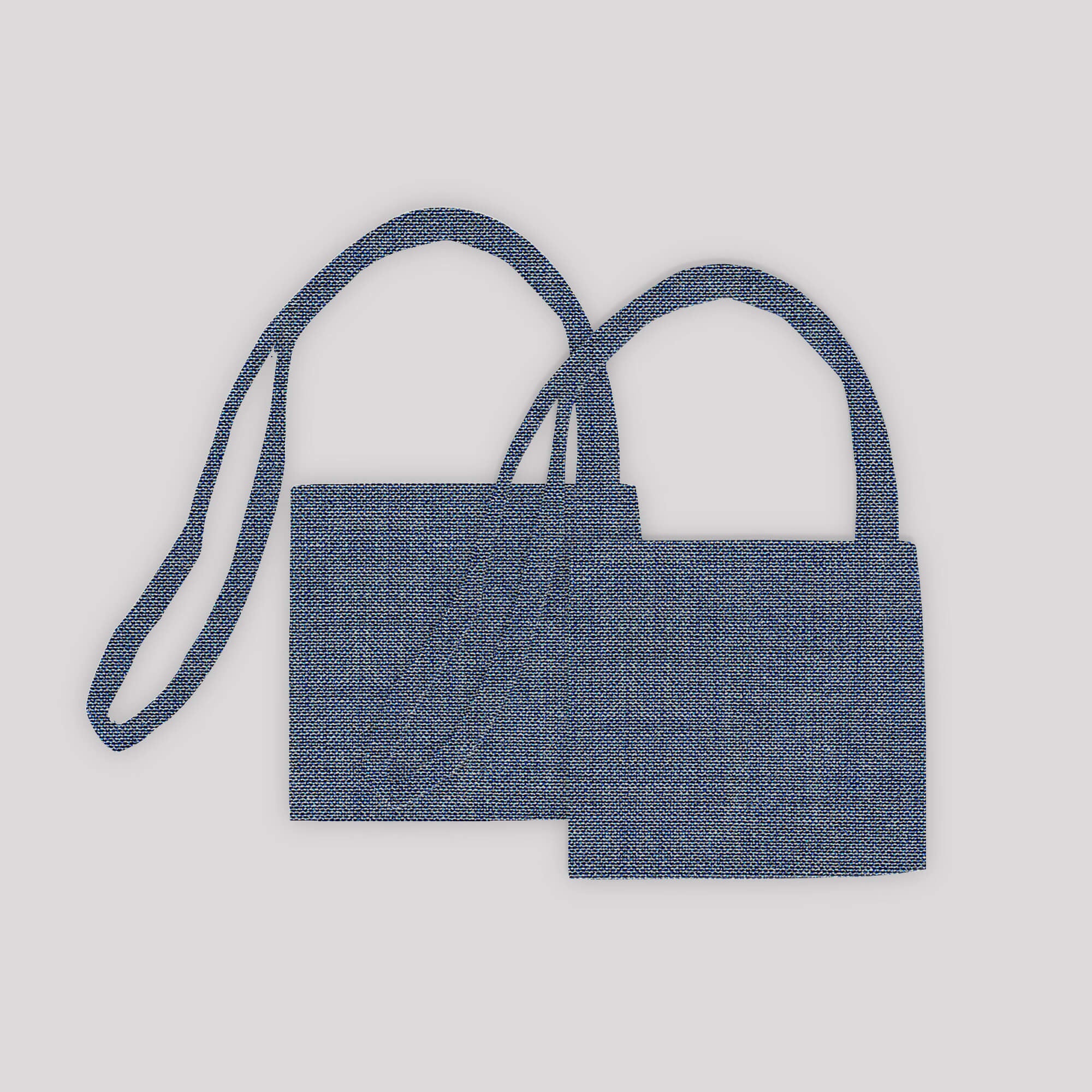 PENGI Outdoor Curtains Waterproof - Blend Country Blue