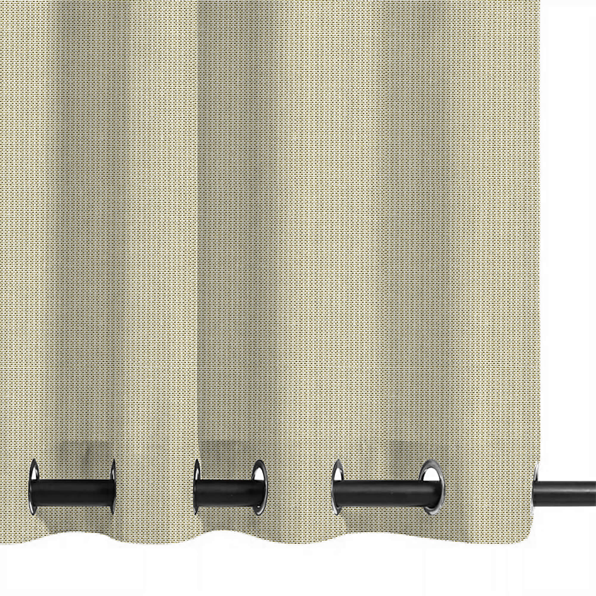 PENGI Outdoor Curtains Waterproof - Blend Antique White