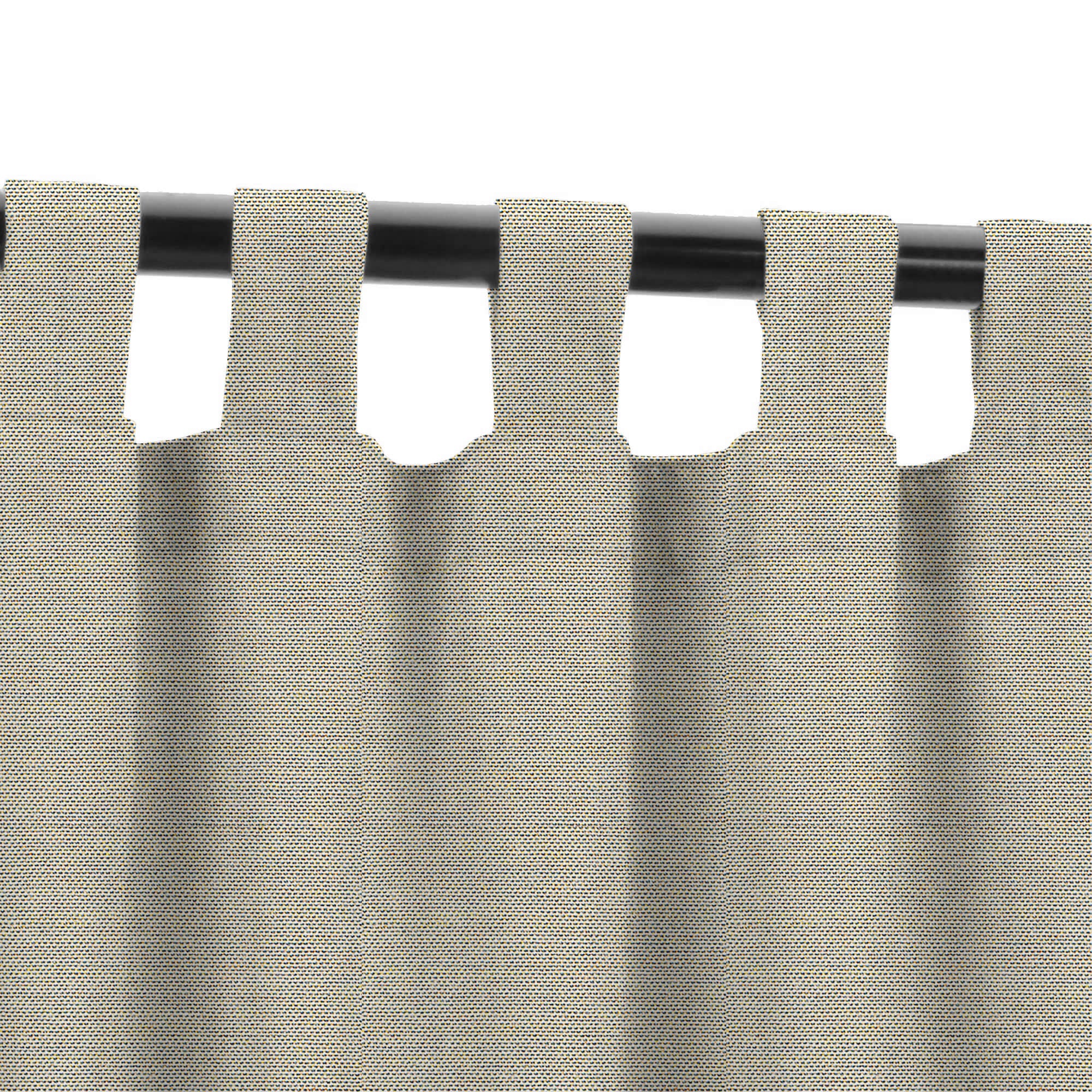 PENGI Outdoor Curtains Waterproof - Blend Lunar Rock