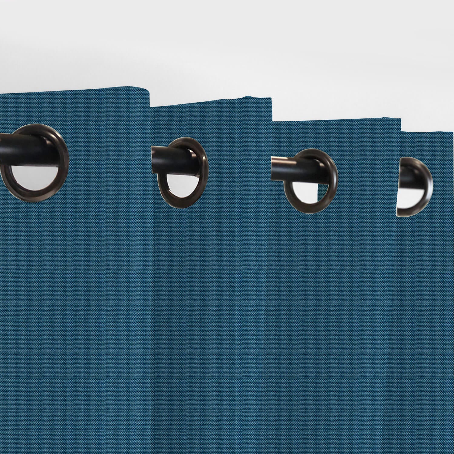 PENGI Outdoor Curtains Waterproof - Blend Enamel Blue