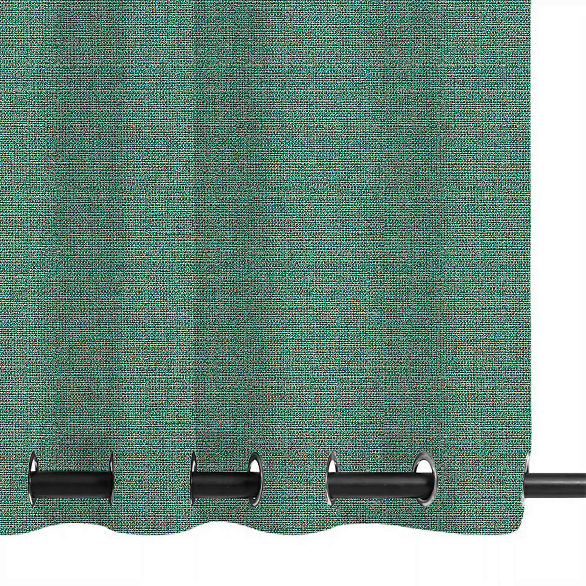 PENGI Outdoor Curtains Waterproof - Linen Reseda