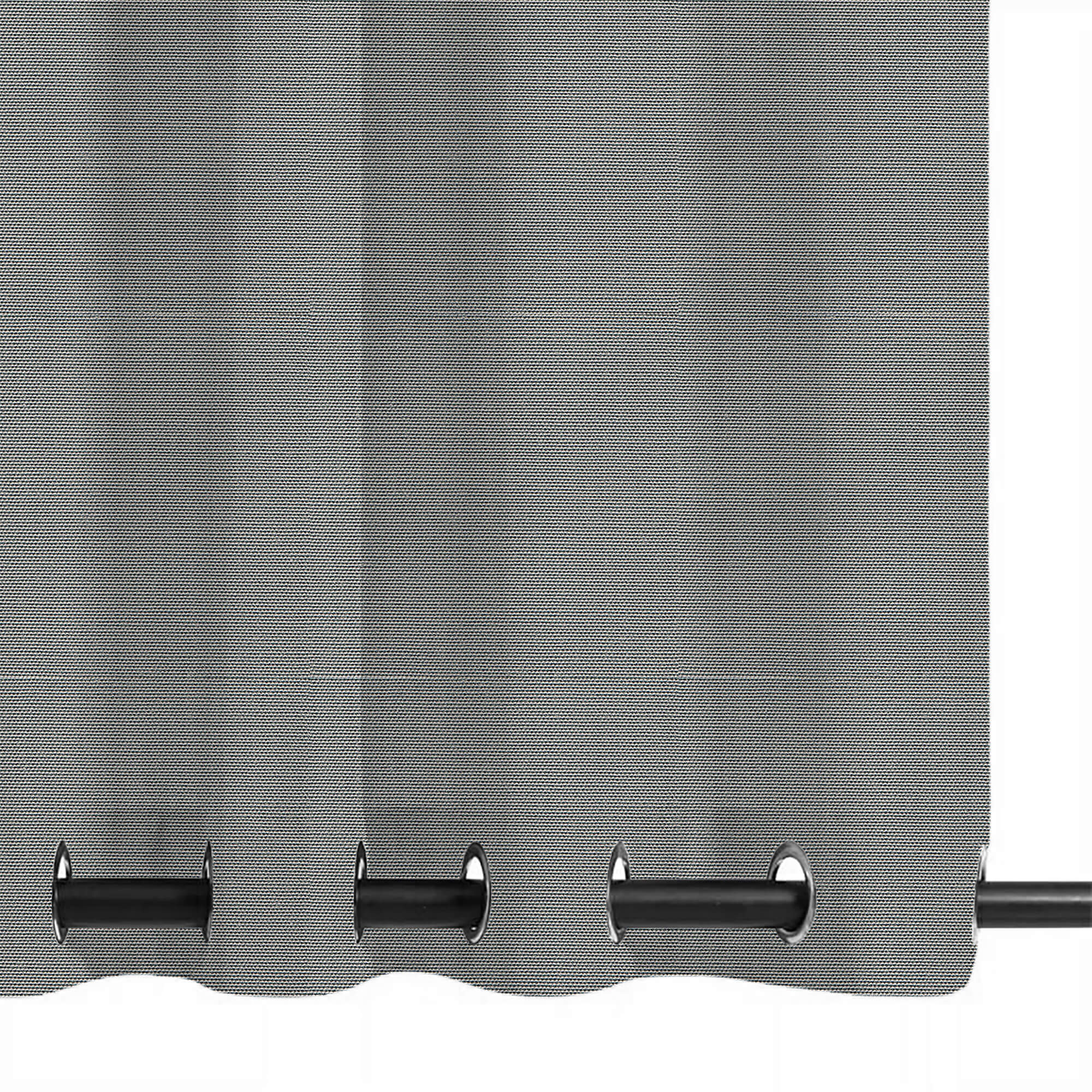 PENGI Outdoor Curtains Waterproof - Pure Elephant Gray