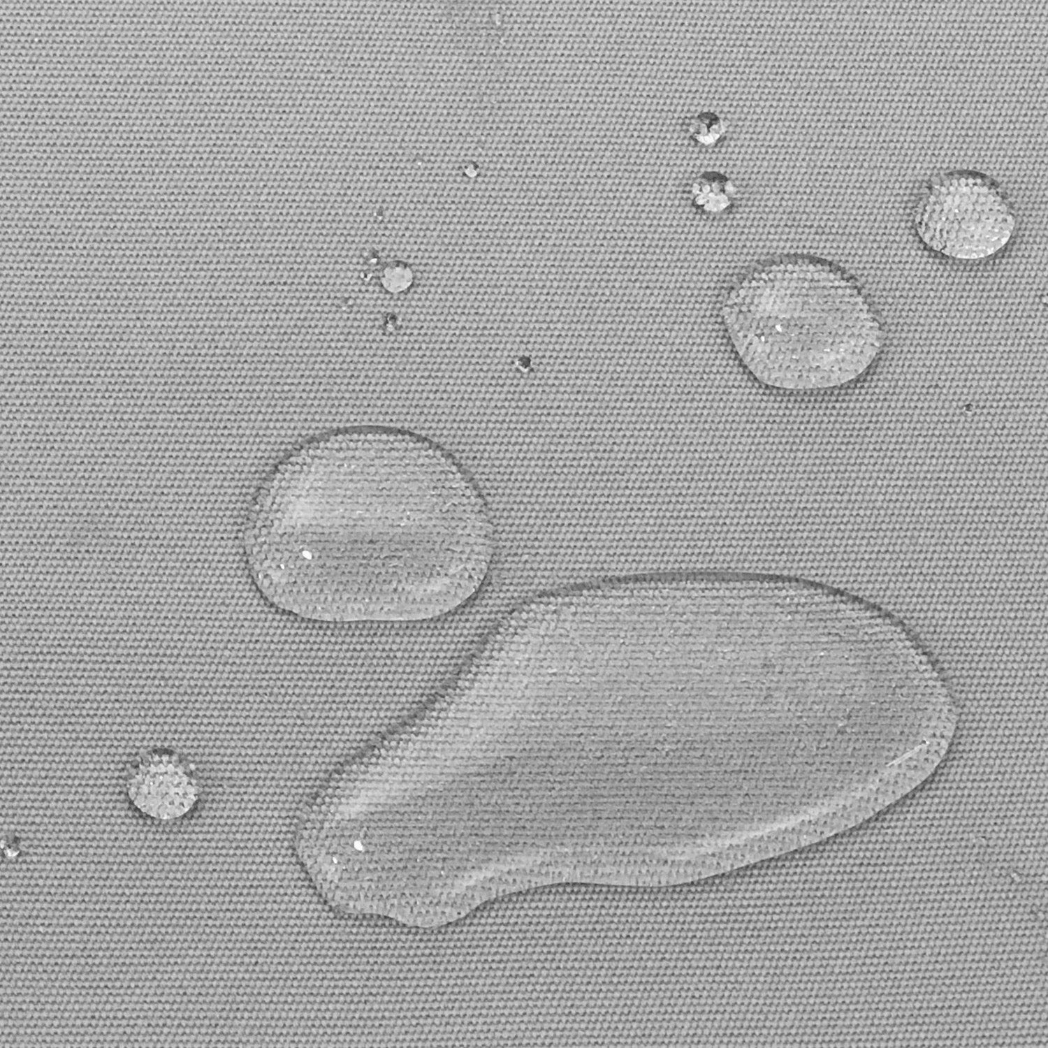 PENGI Outdoor Curtains Waterproof - Pure Misty Gray