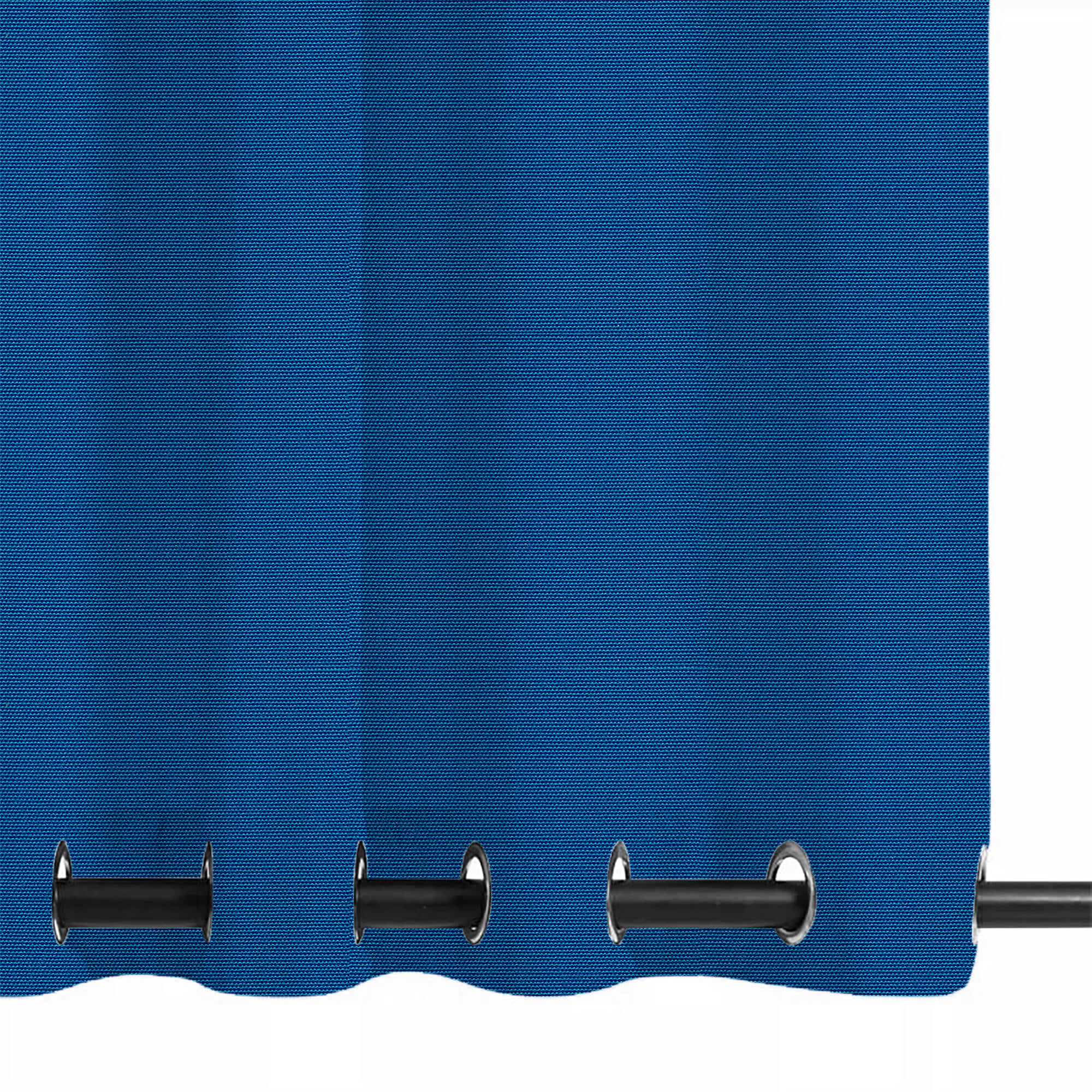 PENGI Outdoor Curtains Waterproof - Pure Brilliant Blue