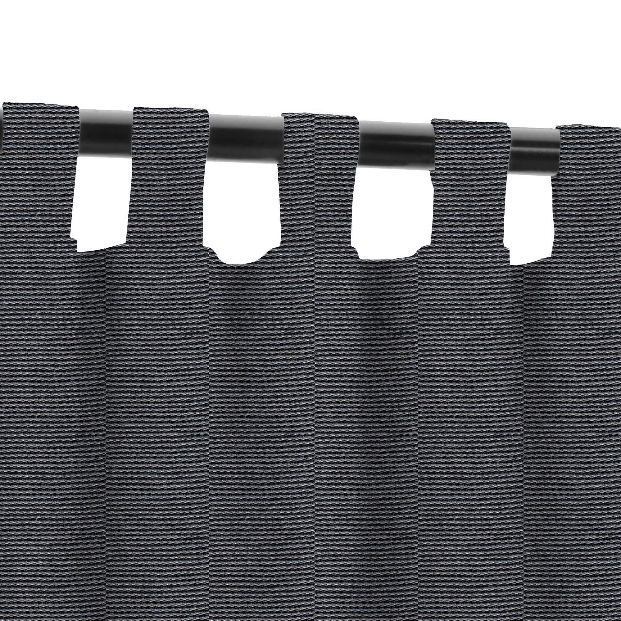 PENGI Outdoor Curtains Waterproof - Pure Iron Gray