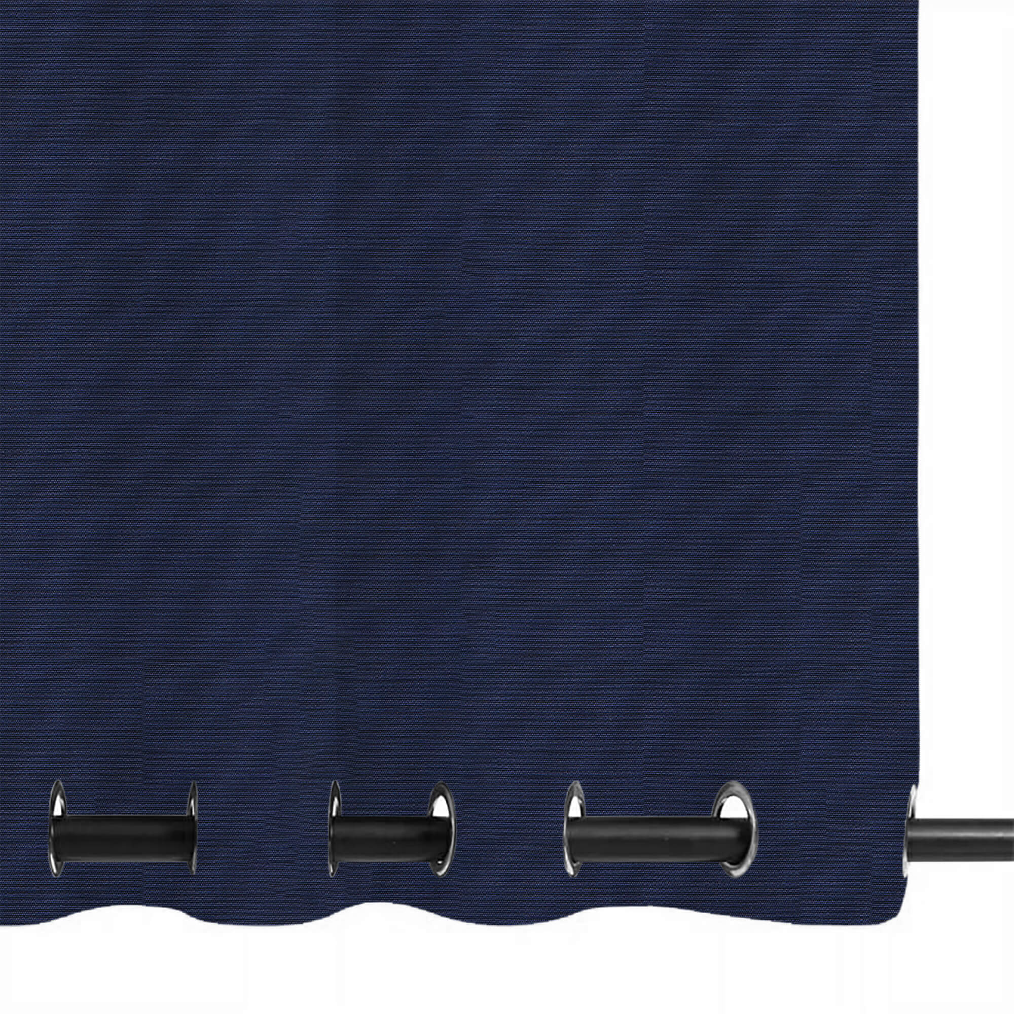 PENGI Outdoor Curtains Waterproof - Pure Nigthshadow Blue