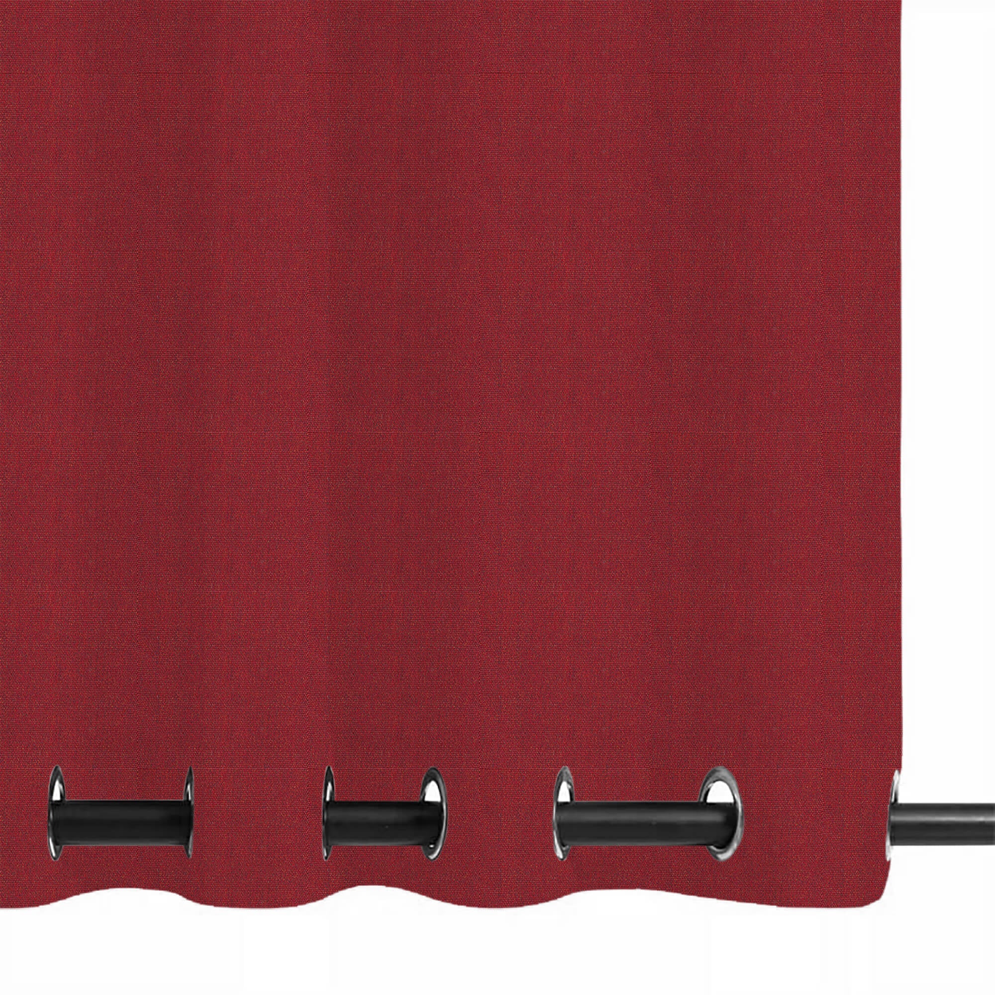 PENGI Outdoor Curtains Waterproof- Mix Brick Red