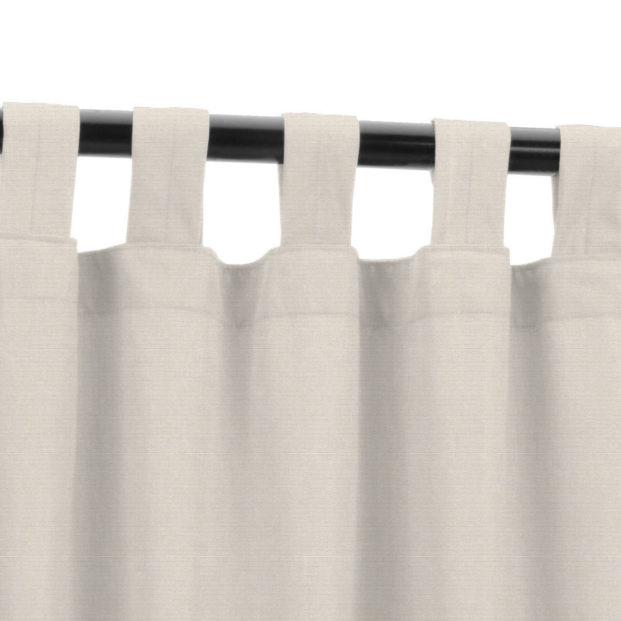 PENGI Outdoor Curtains Waterproof - Pure Earled Lvory
