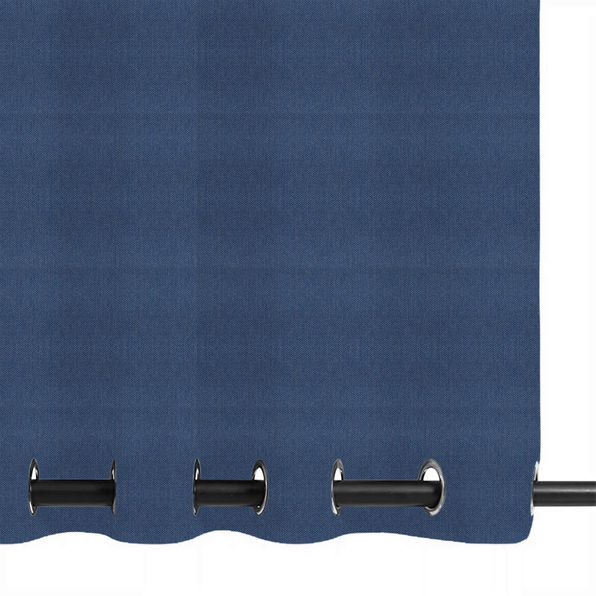 PENGI Outdoor Curtains Waterproof - Point Twilight Blue