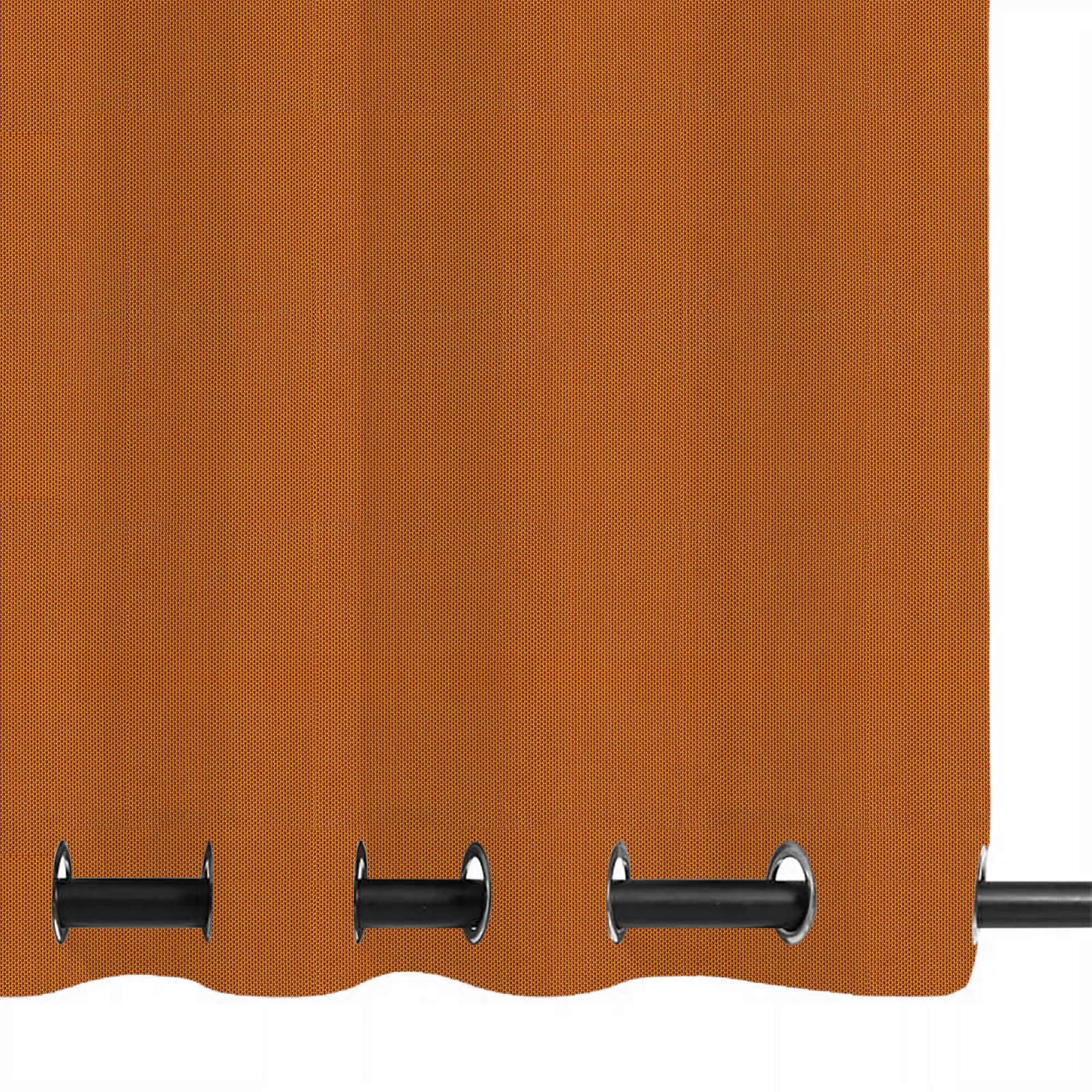 PENGI Outdoor Curtains Waterproof - Point Brick Red