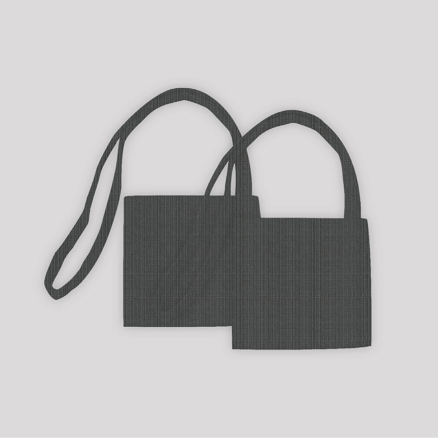 PENGI Outdoor Curtains Waterproof - Wire Black