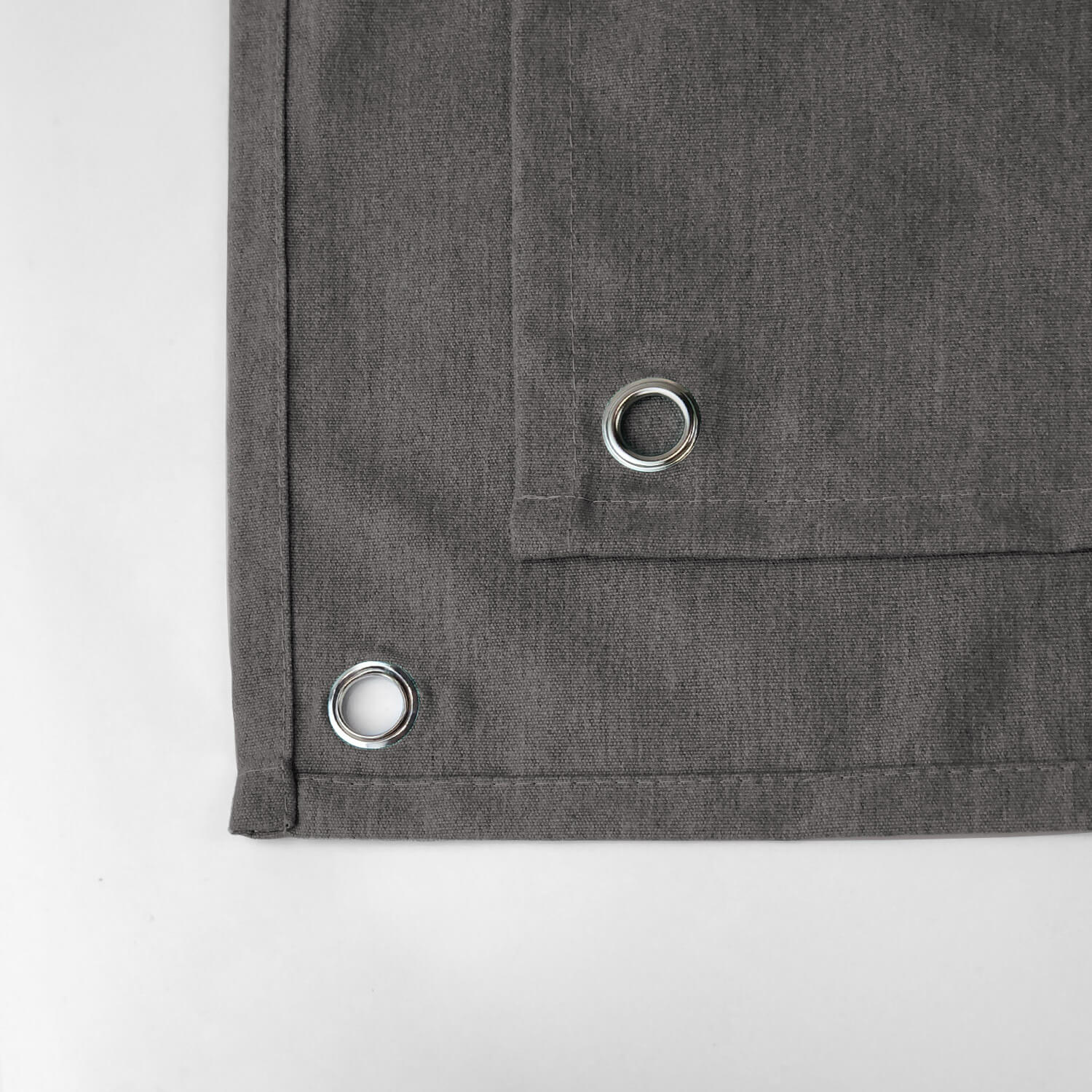 PENGI Outdoor Curtains Waterproof- Mix Charcoal Gray