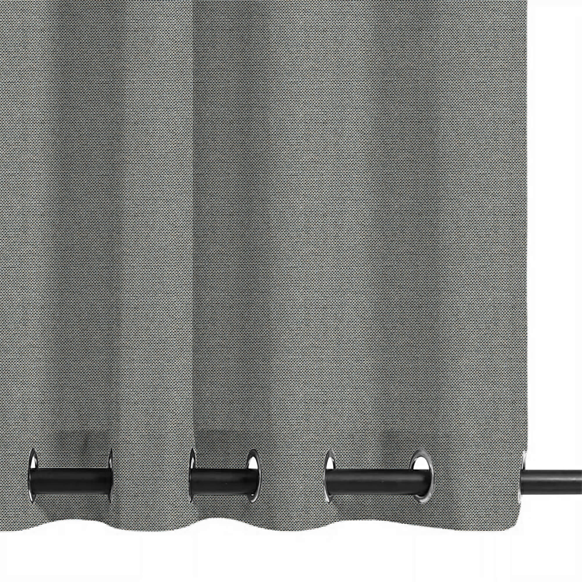 PENGI Outdoor Curtains Waterproof - Sailcloth Roasted Cashew