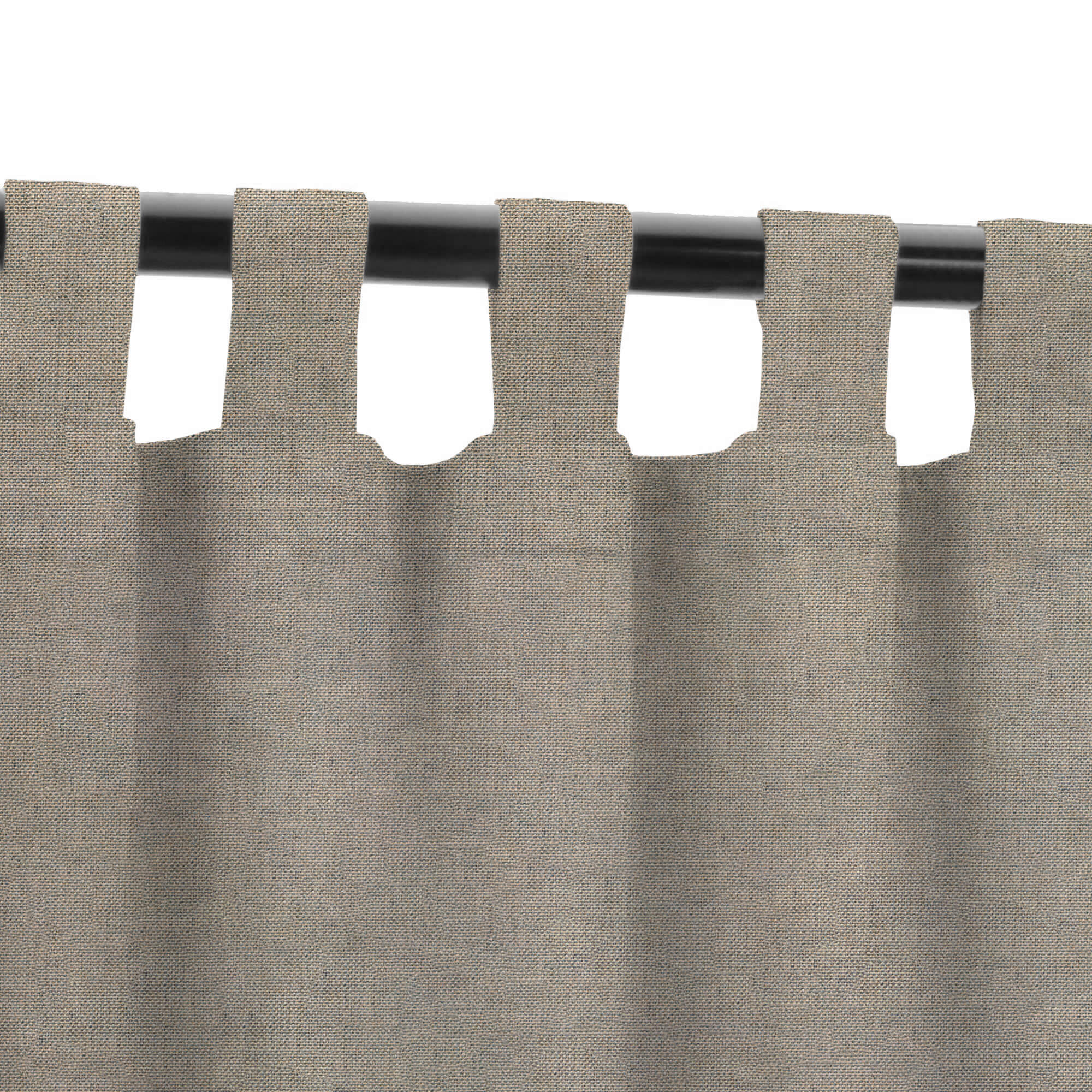 PENGI Outdoor Curtains Waterproof - Sailcloth Chinchilla