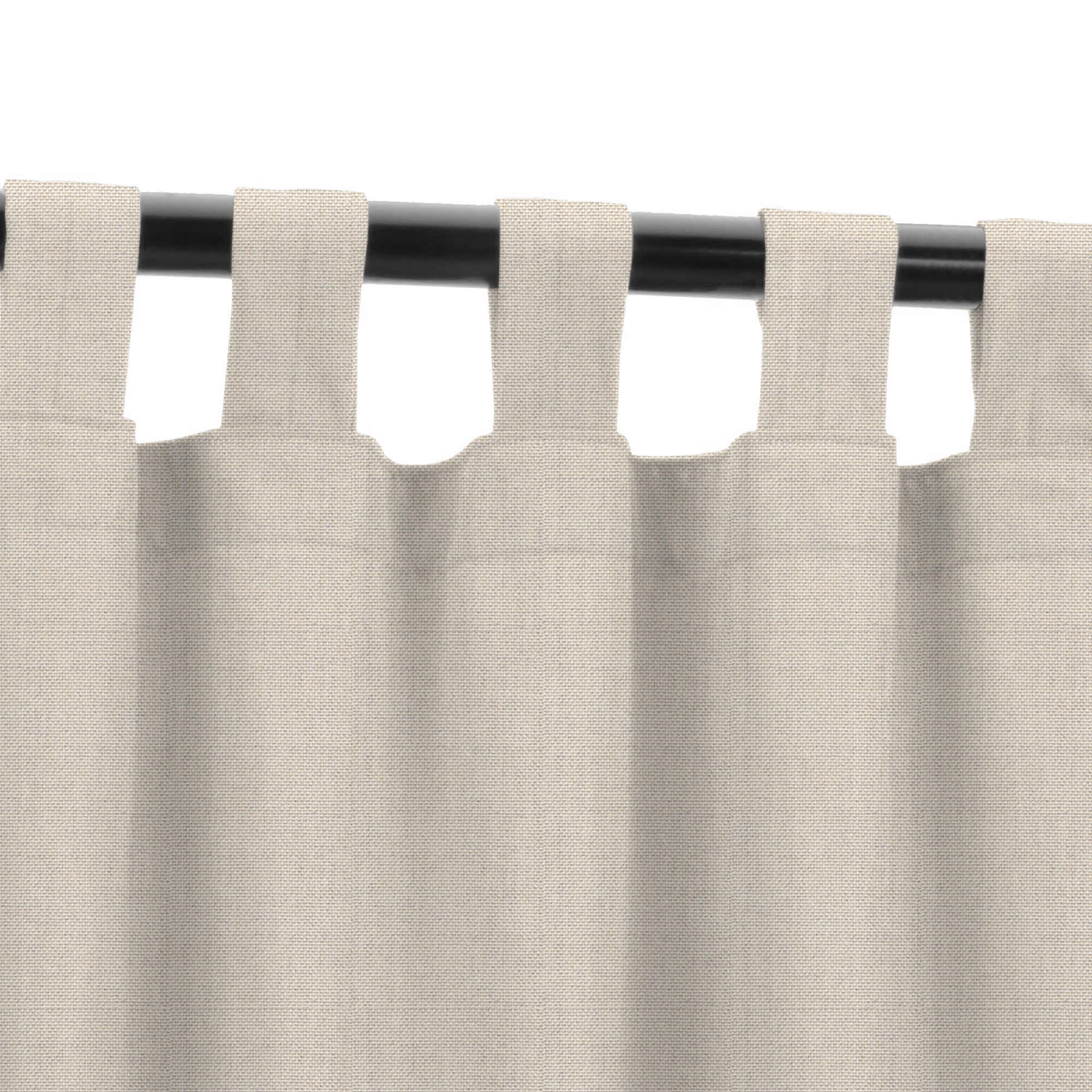 PENGI Outdoor Curtains Waterproof - Sailcloth Brown Rice