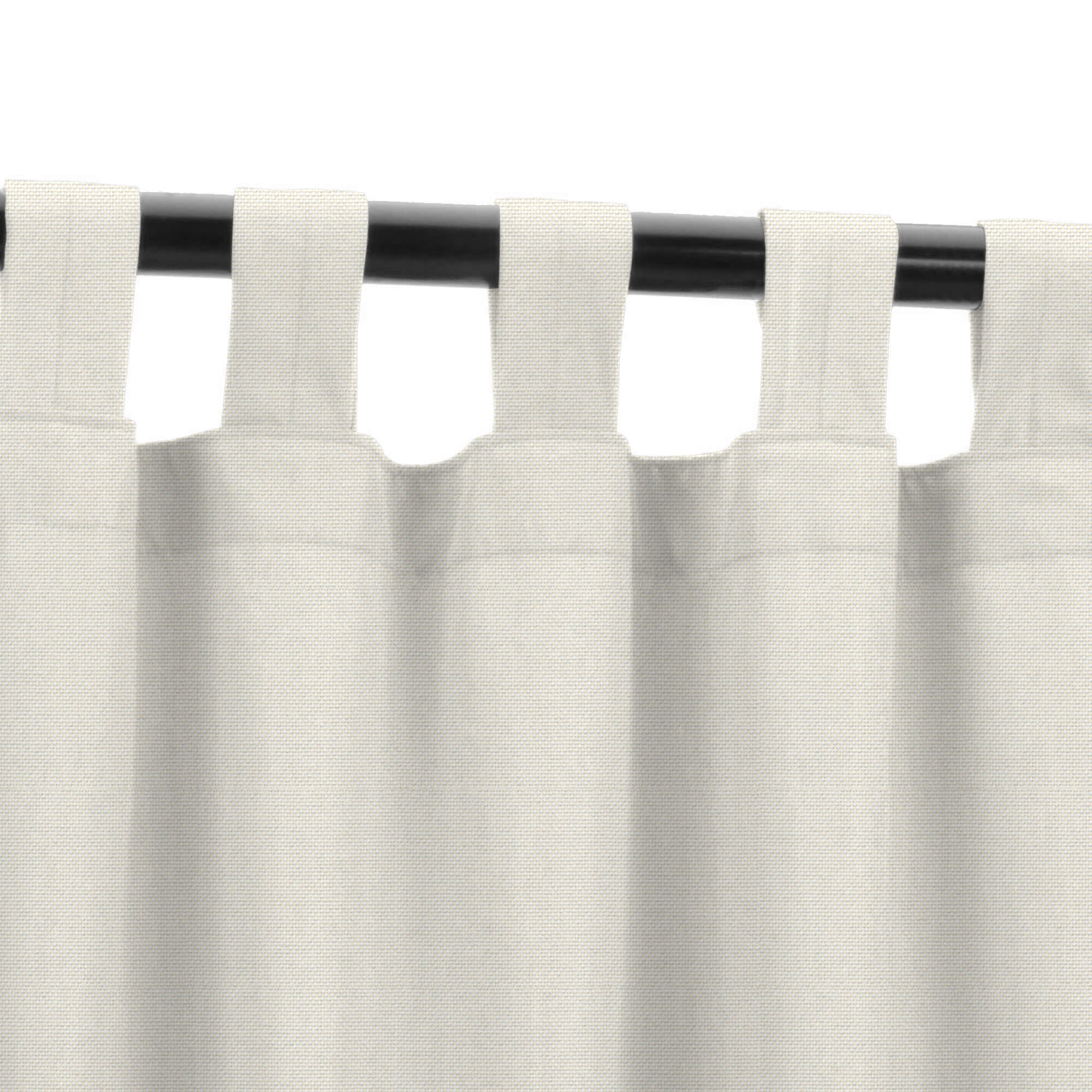 PENGI Outdoor Curtains Waterproof - Sailcloth Star White