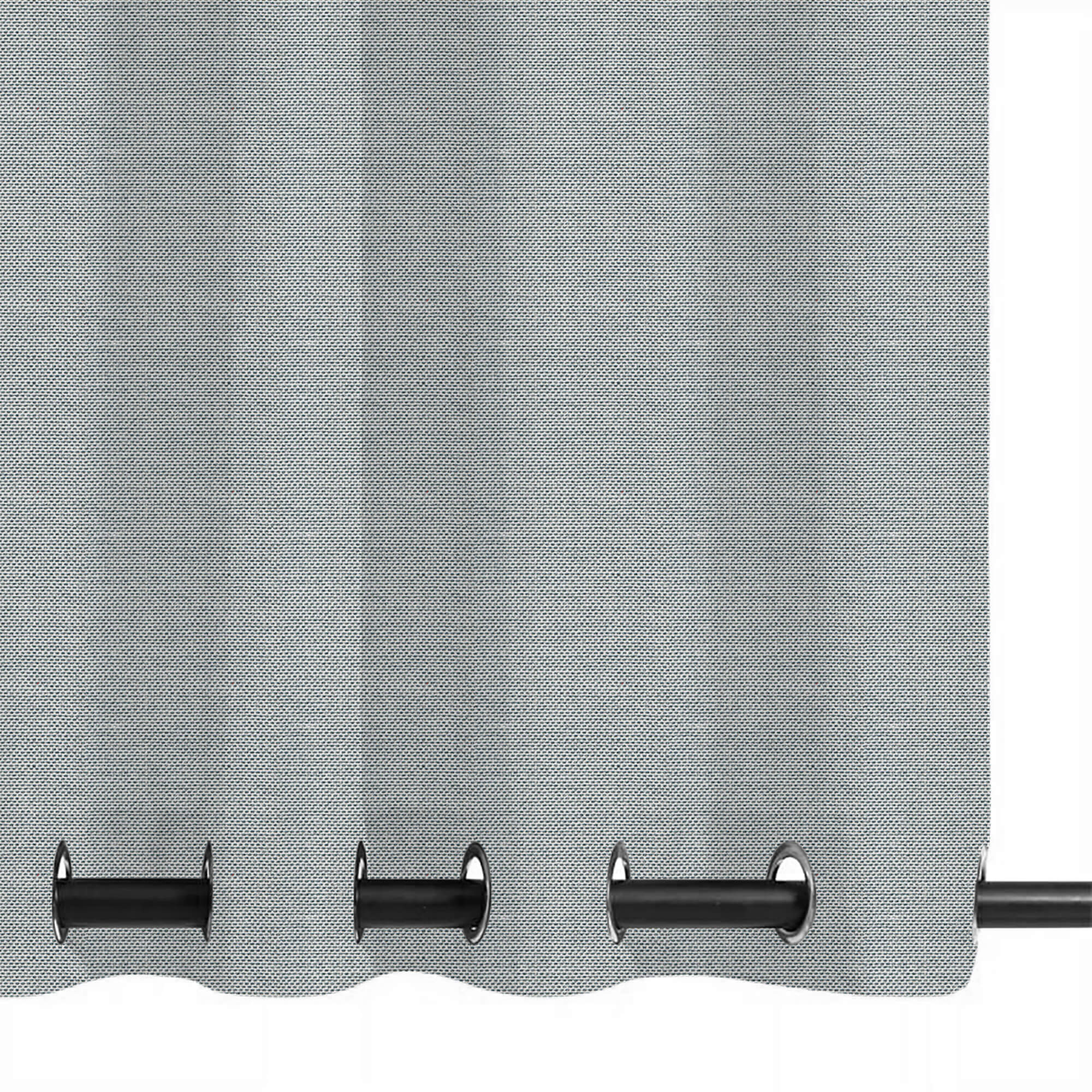 PENGI Outdoor Curtains Waterproof - Sailcloth Elephant Gray
