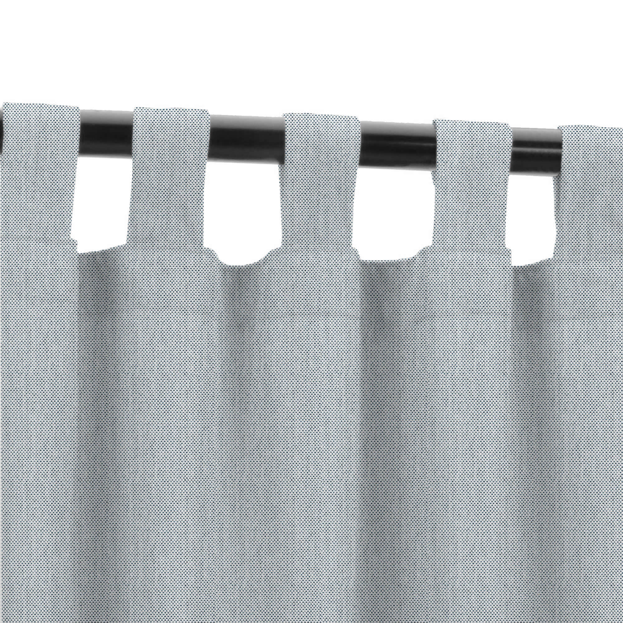 PENGI Outdoor Curtains Waterproof - Sailcloth Misty Gray
