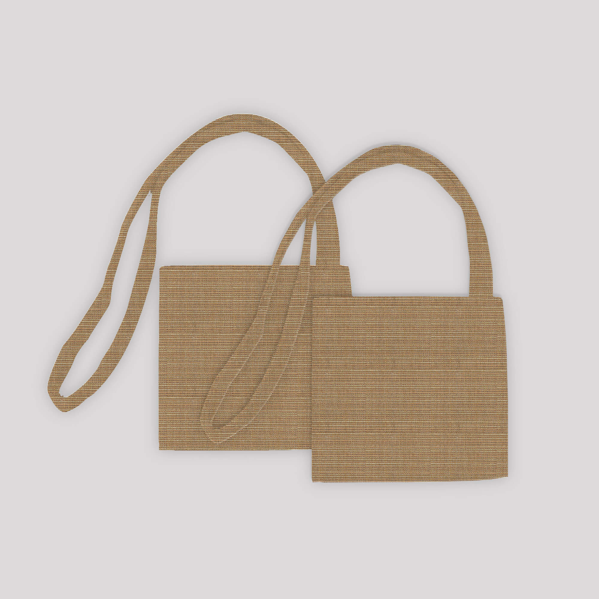 PENGI Outdoor Curtains Waterproof- Bamboo Iced Coffee