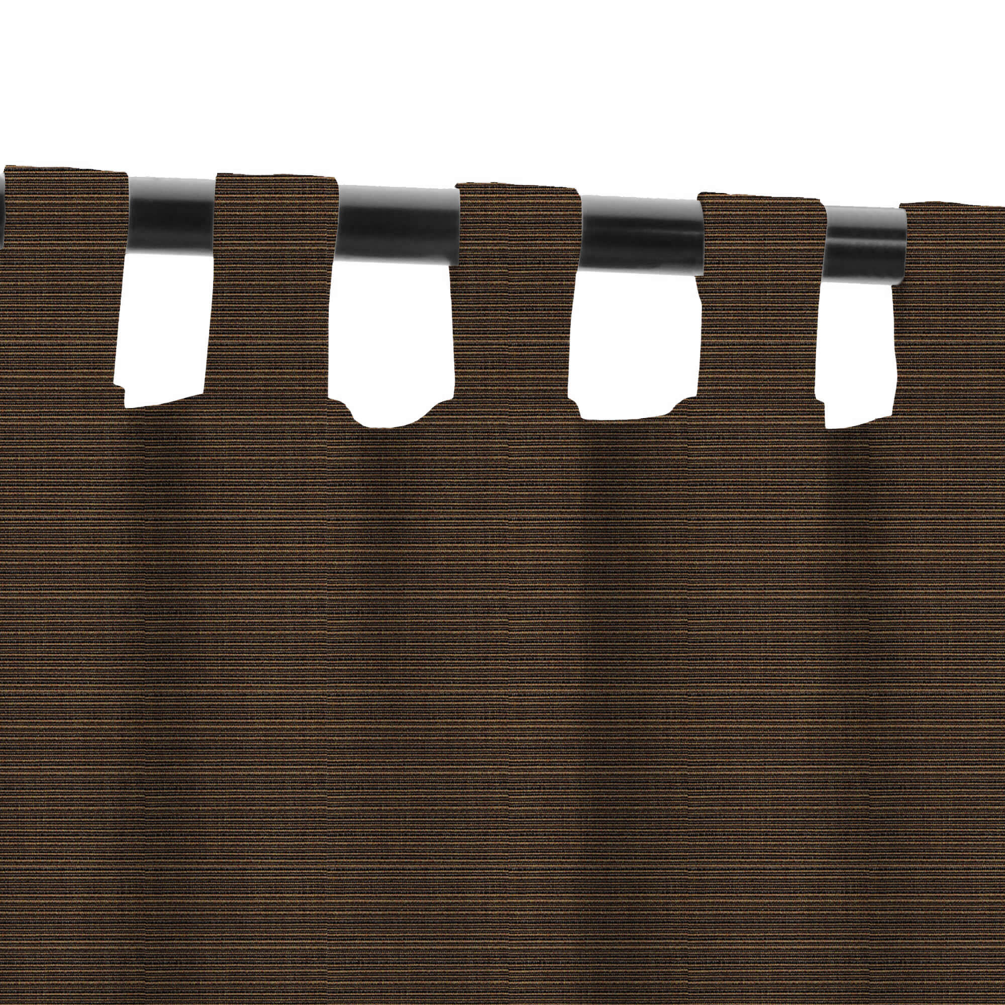 PENGI Outdoor Curtains Waterproof- Bamboo Cocoa Brown