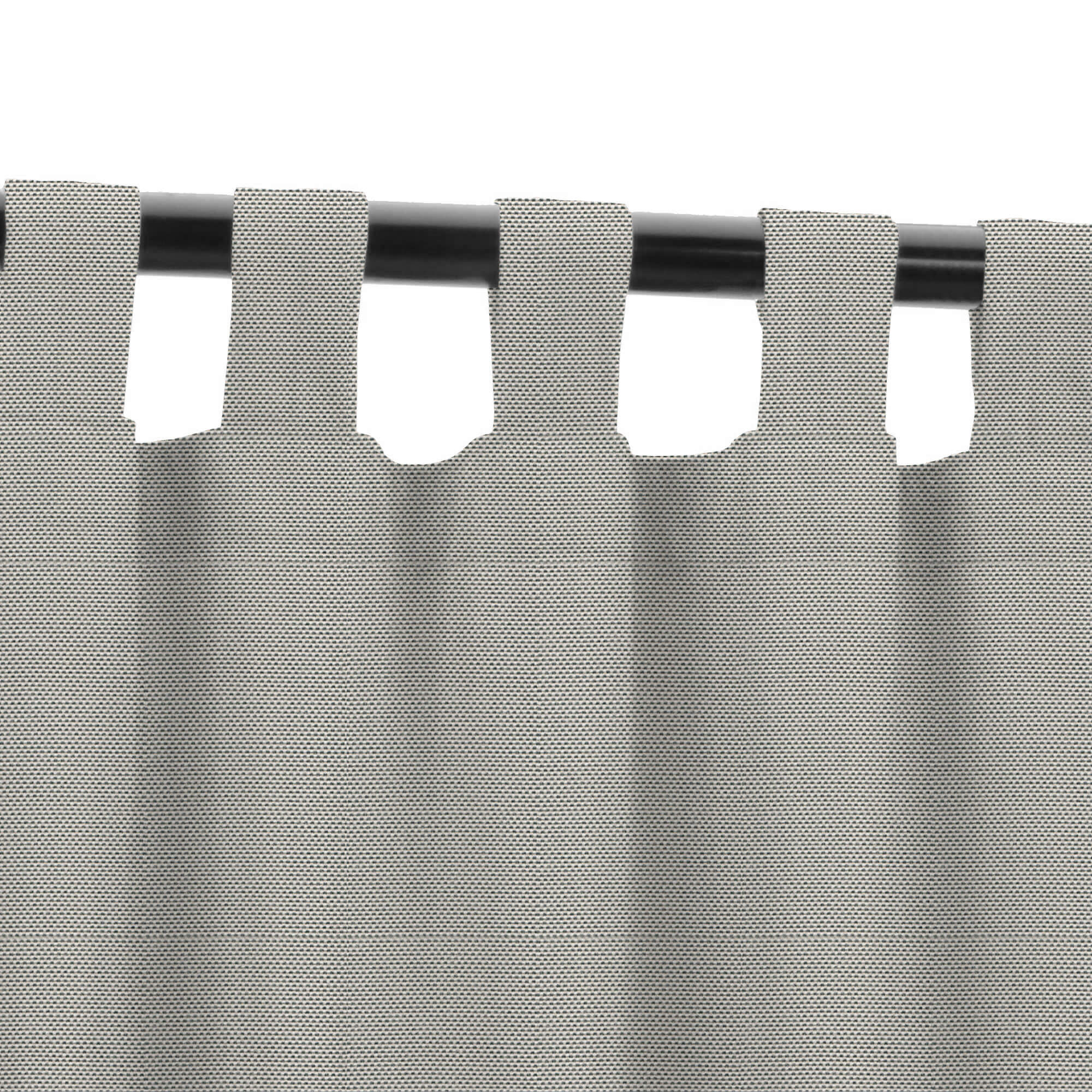 PENGI Outdoor Curtains Waterproof- Canvas Misty Gray