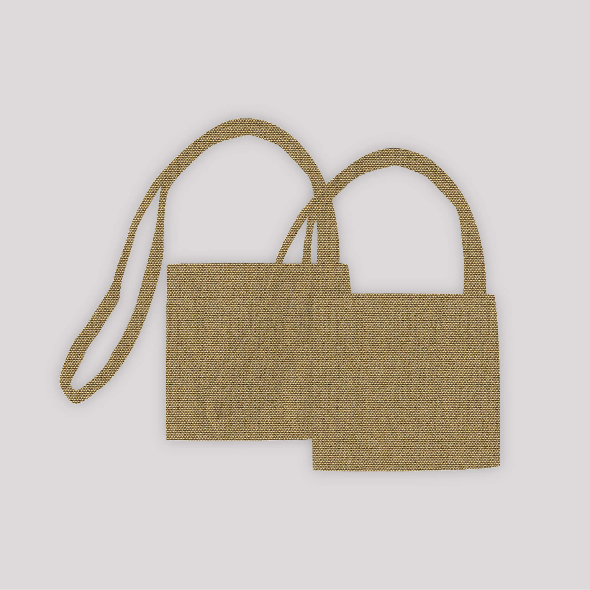 PENGI Outdoor Curtains Waterproof- Canvas Teak