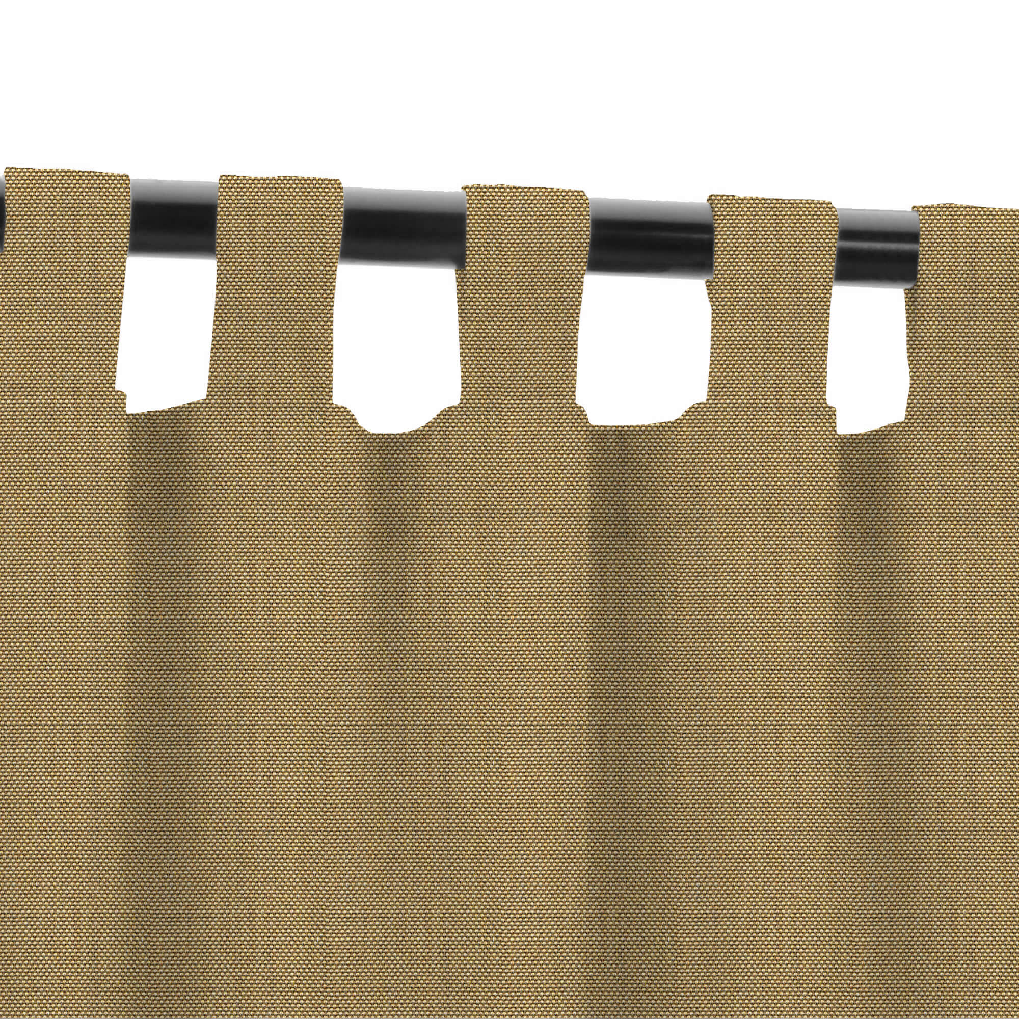 PENGI Outdoor Curtains Waterproof- Canvas Teak