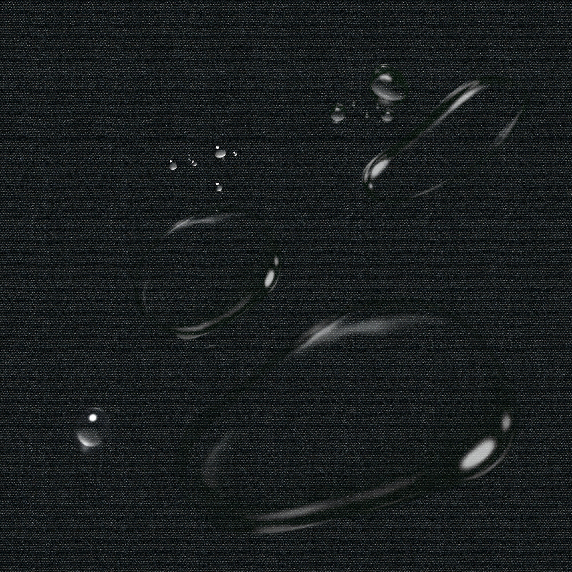 PENGI Outdoor Curtains Waterproof- Canvas Carbon Black