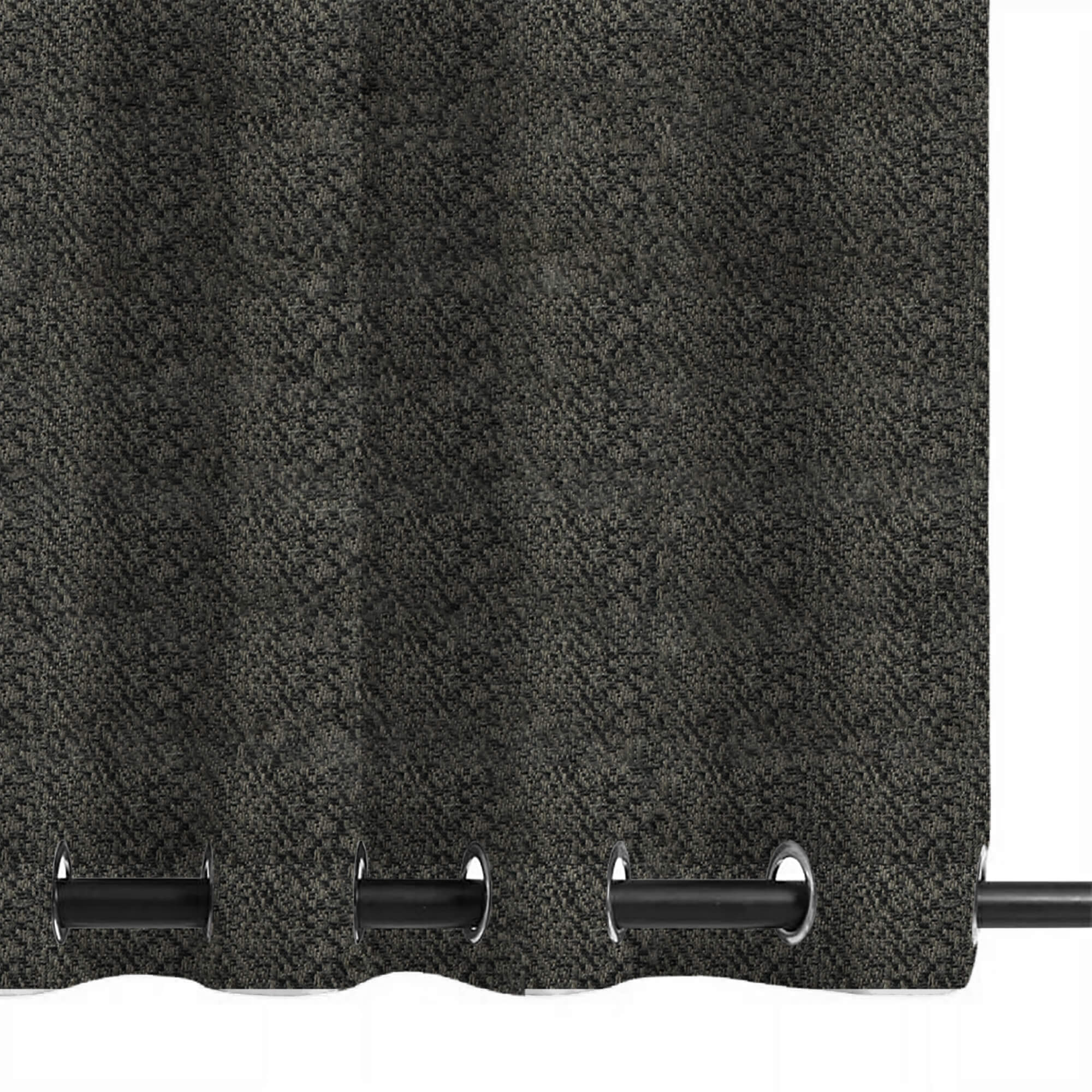 PENGI Outdoor Curtains Waterproof - Scenery Black