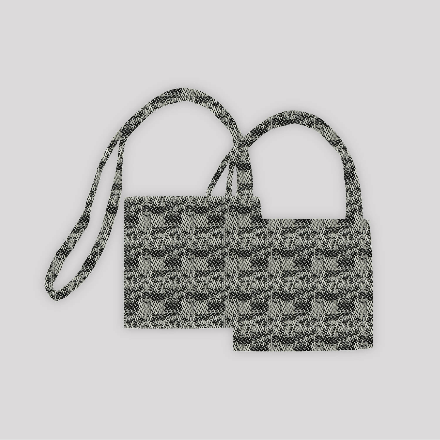 PENGI Outdoor Curtains Waterproof - Scenery Black and White