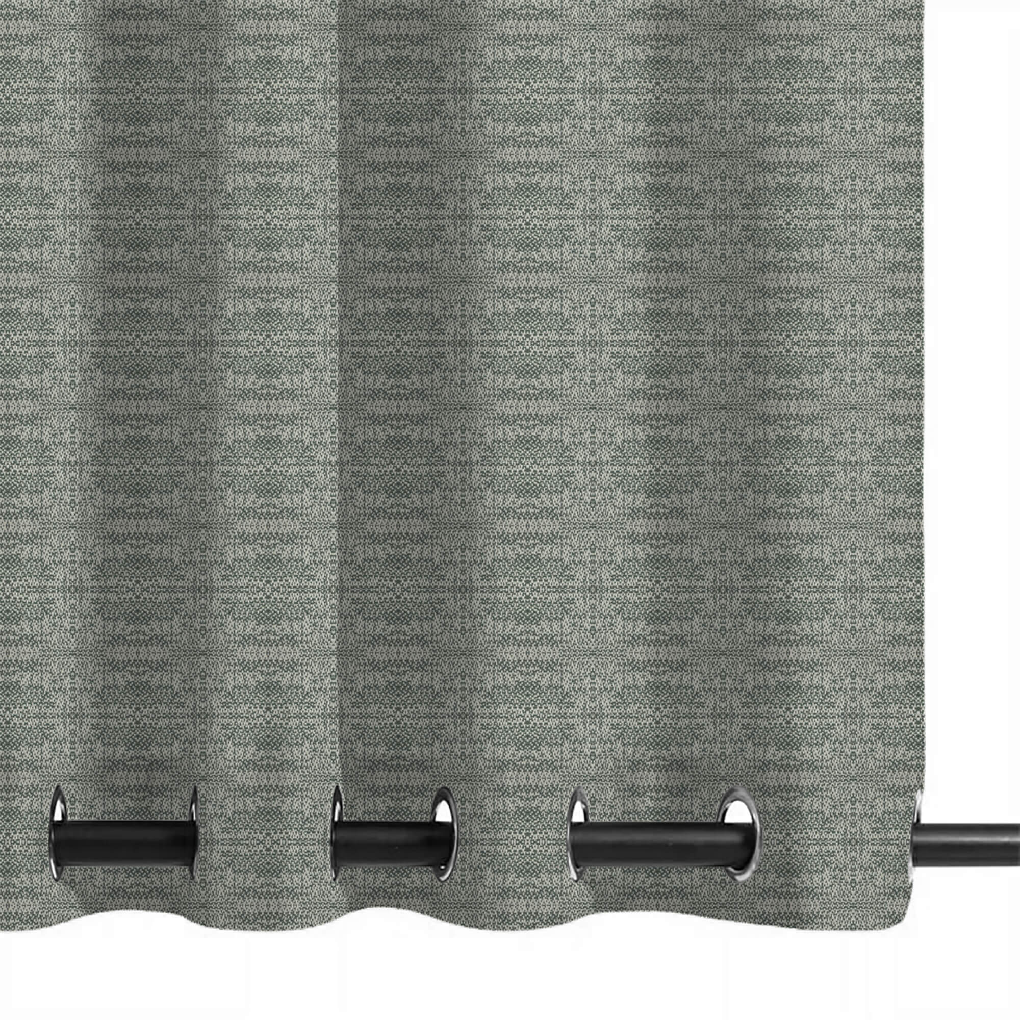 PENGI Outdoor Curtains Waterproof - Scenery Frosty Green