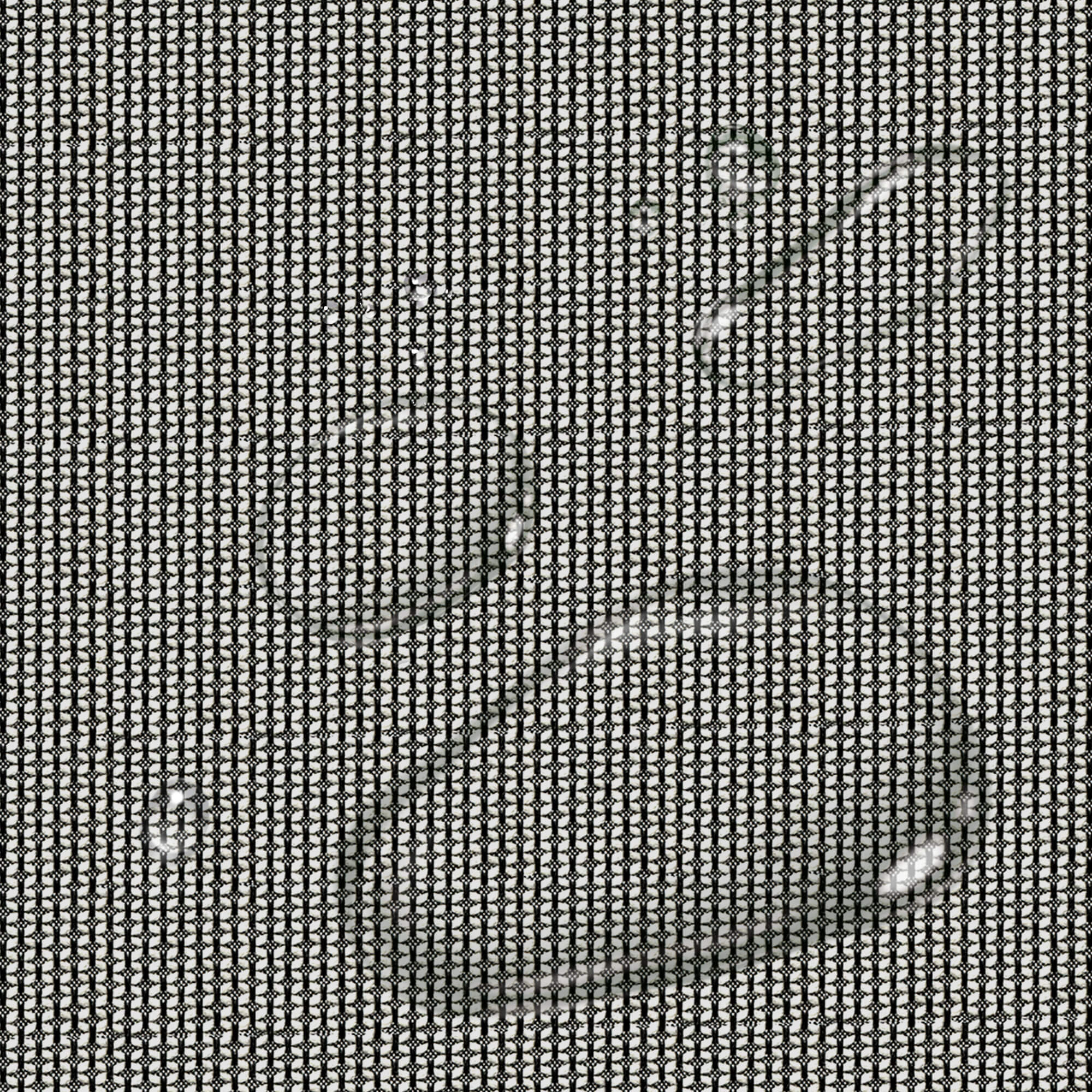 PENGI Outdoor Curtains Waterproof - Furcation Black and White