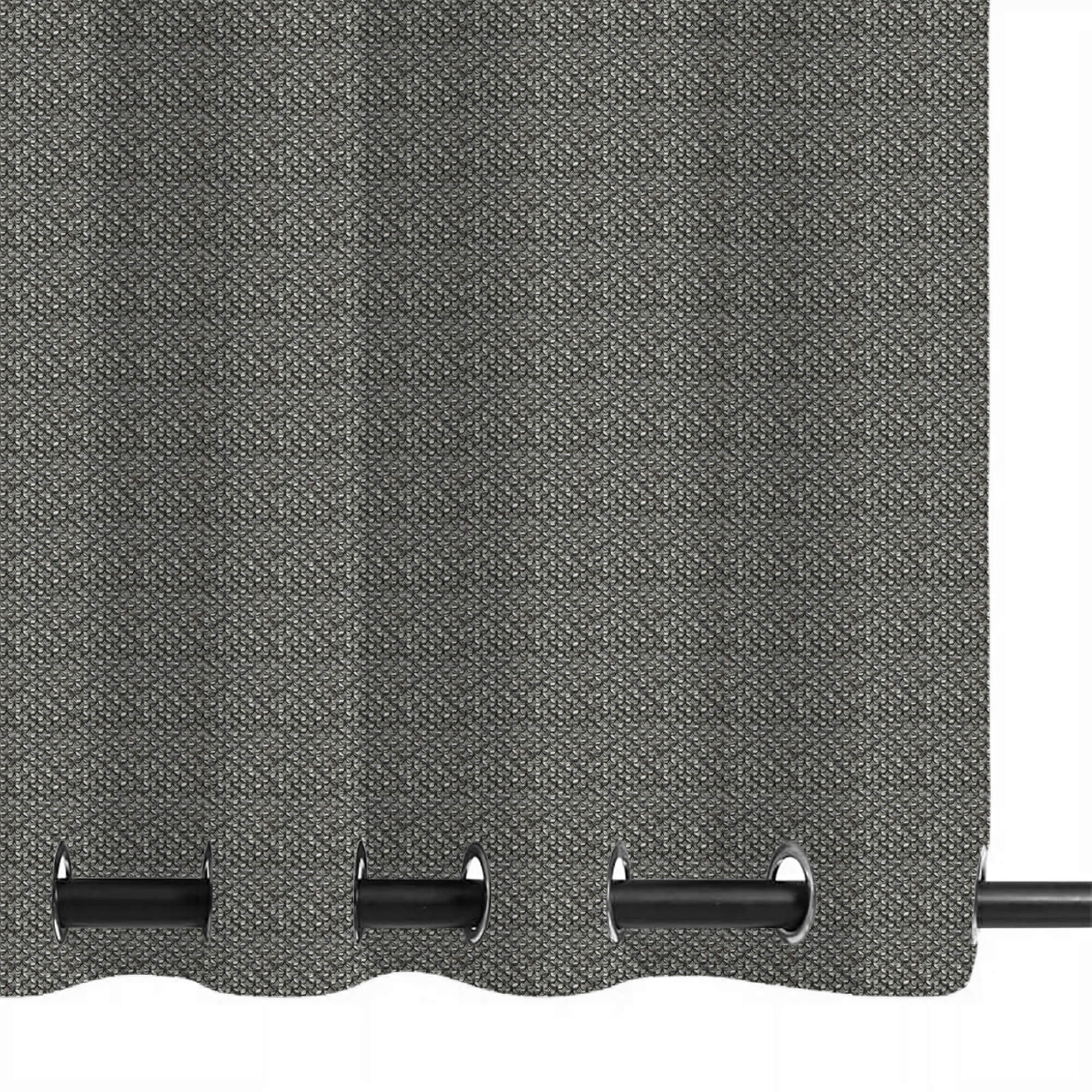 PENGI Outdoor Curtains Waterproof - Furcation Elephant Skin Gray
