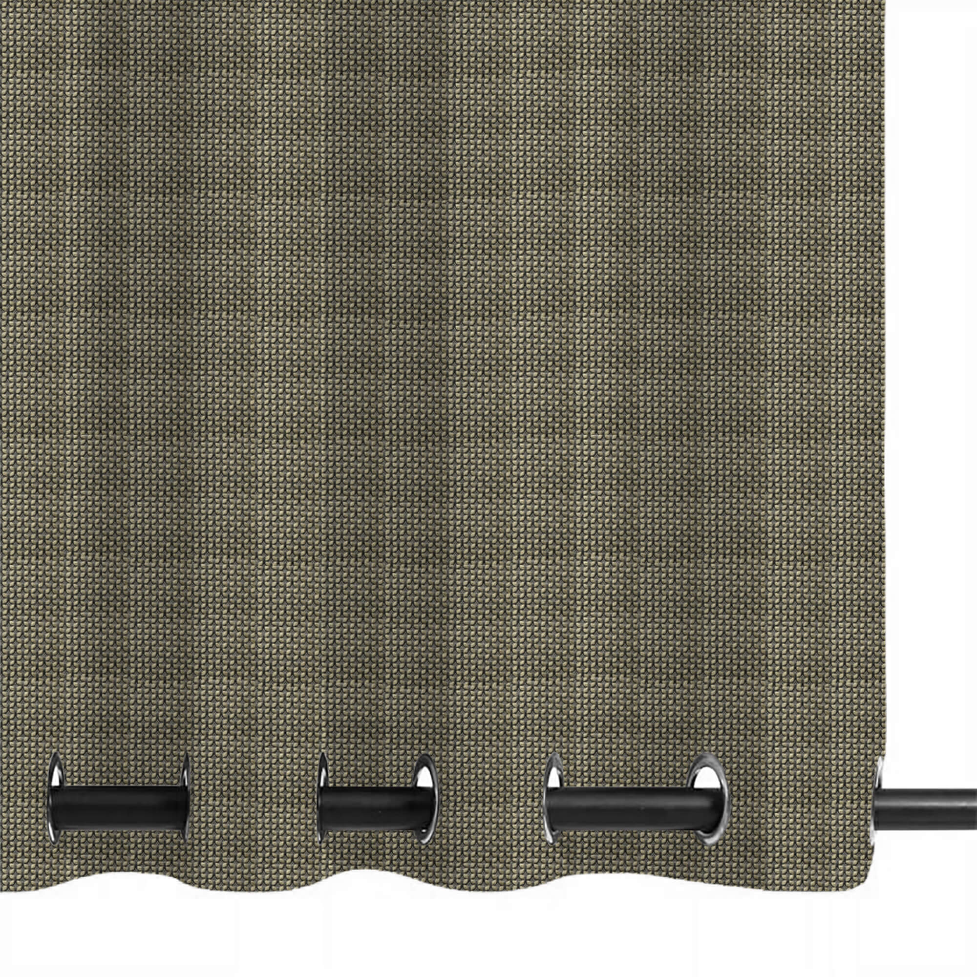 PENGI Outdoor Curtains Waterproof - Furcation Prairie Sand