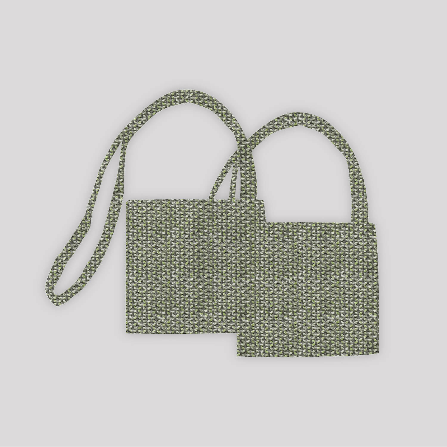 PENGI Outdoor Curtains Waterproof - Furcation Sage Green