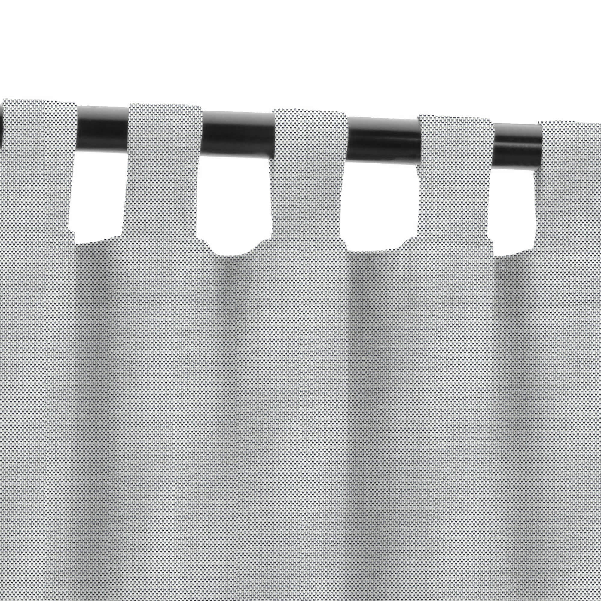 PENGI Outdoor Curtains Waterproof - Grid Moon Mist