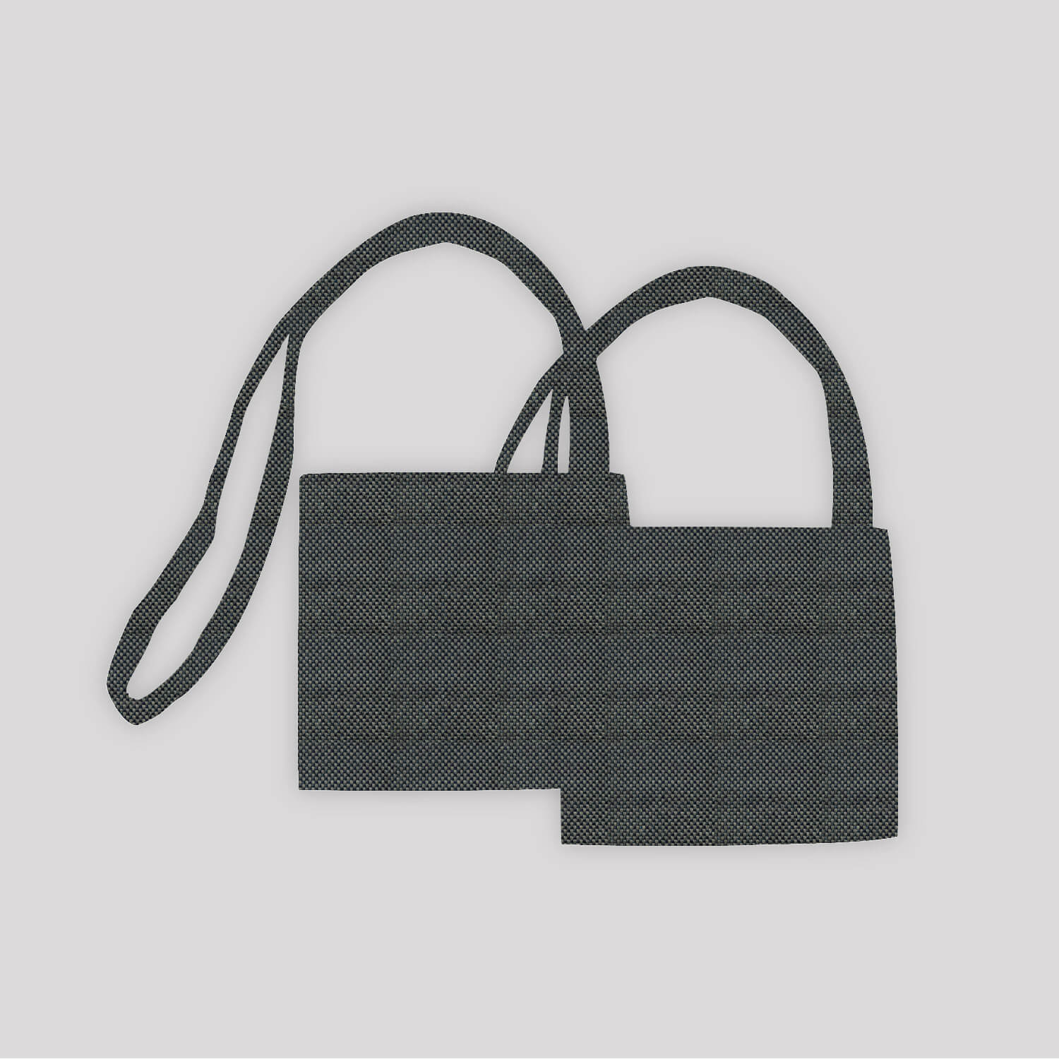 PENGI Outdoor Curtains Waterproof - Repeat Vintage Indigo