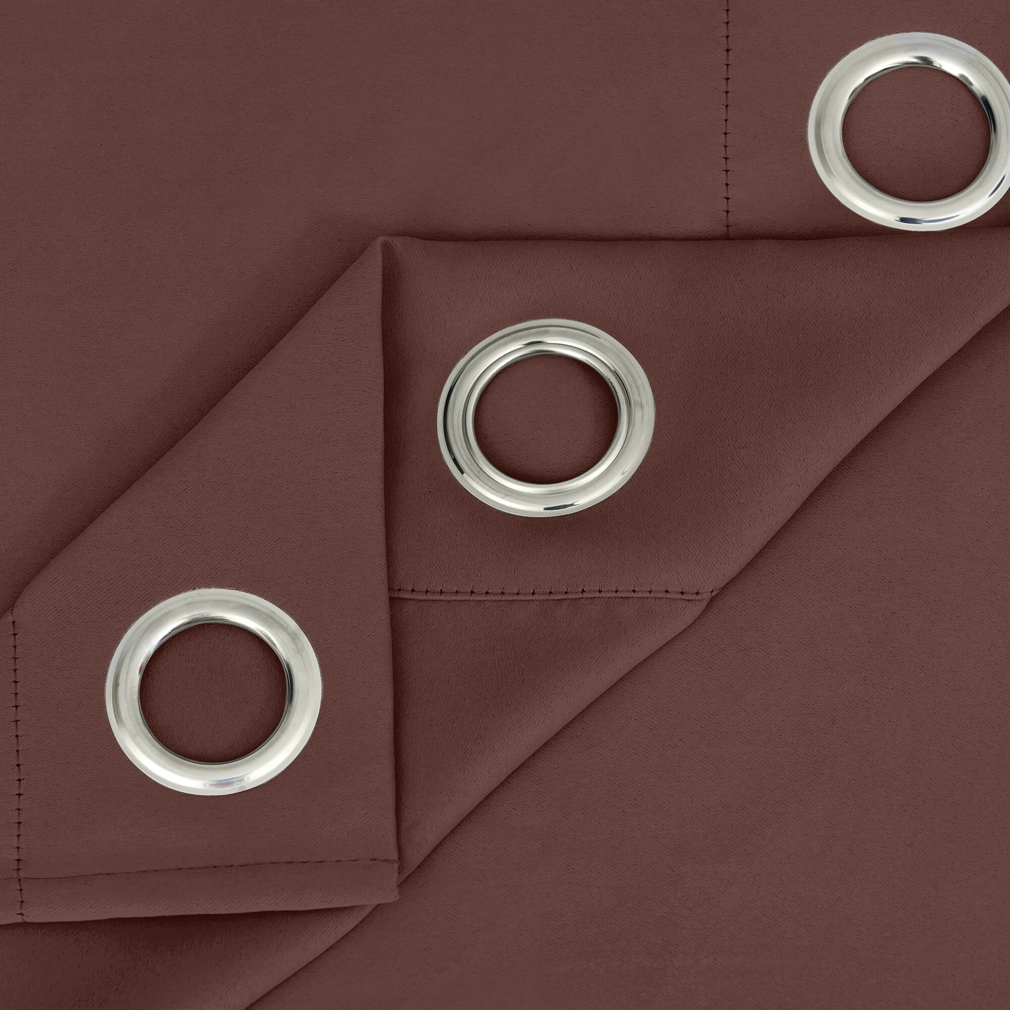 Snowcity Outdoor Curtains Waterproof Grommet Top 1 Panel - Bay Brown