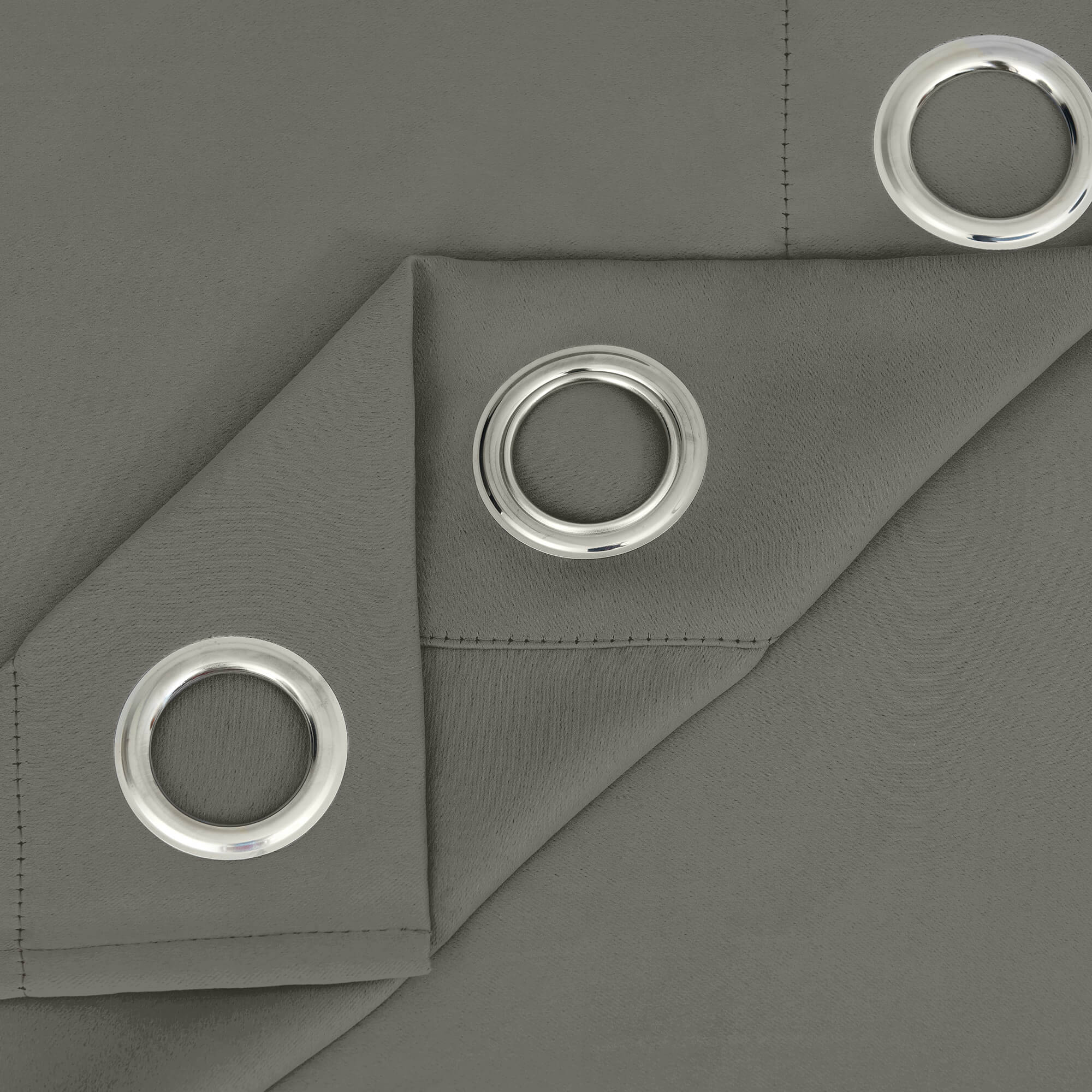 Snowcity Outdoor Curtains Waterproof Grommet Top & Bottom 1 Panel - Charcoal