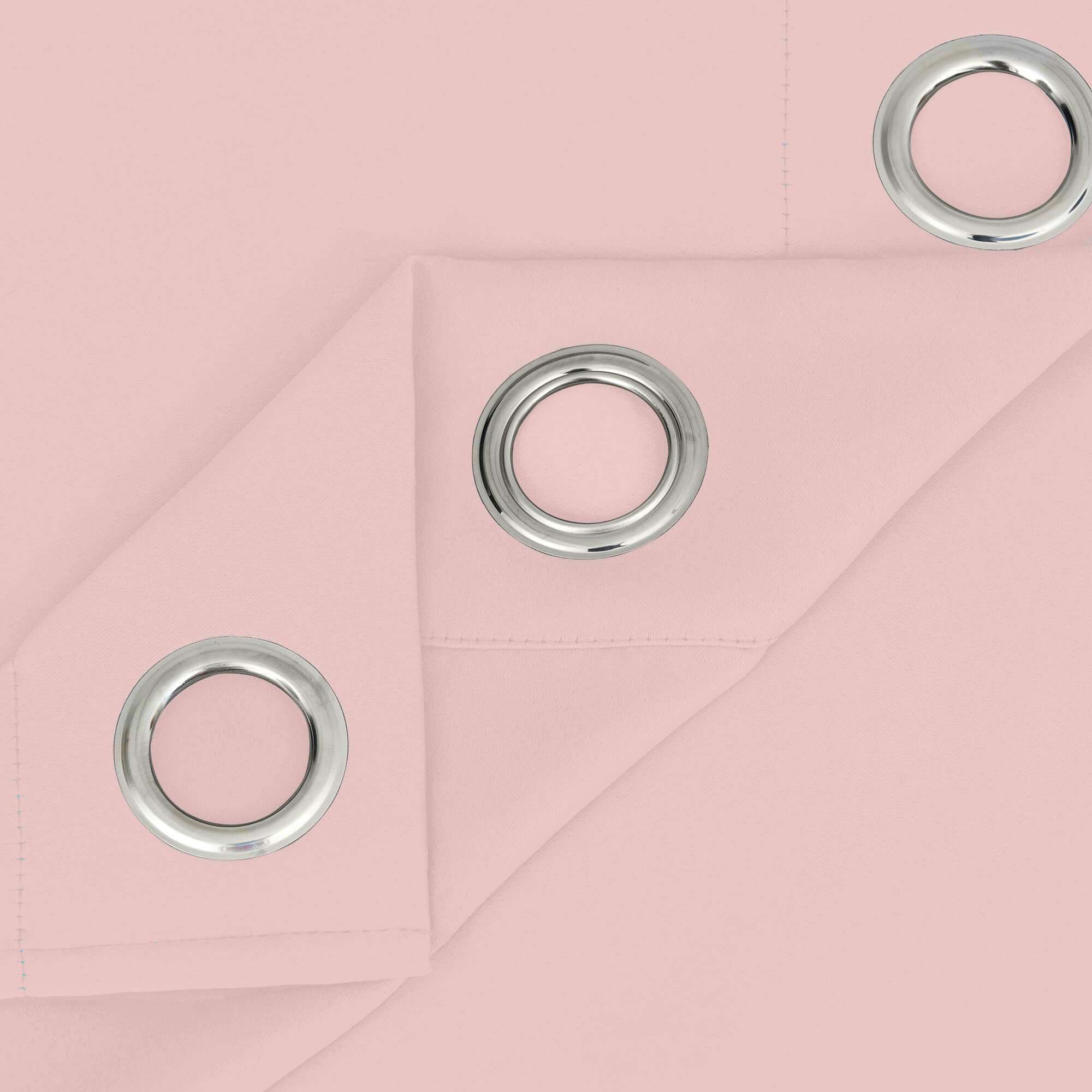 Snowcity Outdoor Curtains Waterproof Grommet Top & Bottom 1 Panel - Rose Dust