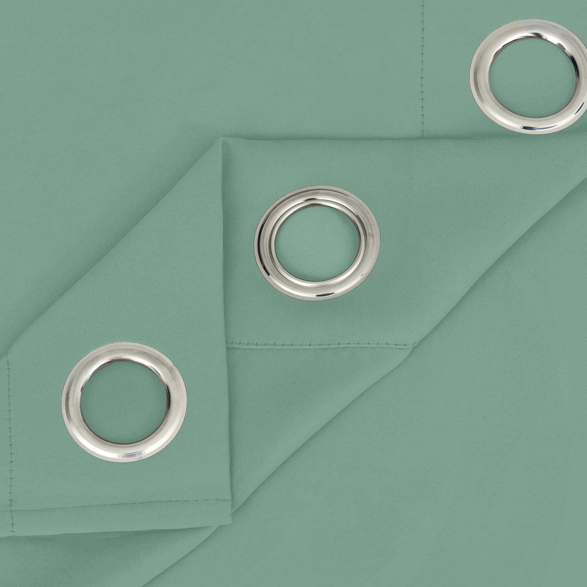 Snowcity Outdoor Curtains Waterproof Grommet Top 1 Panel - Green