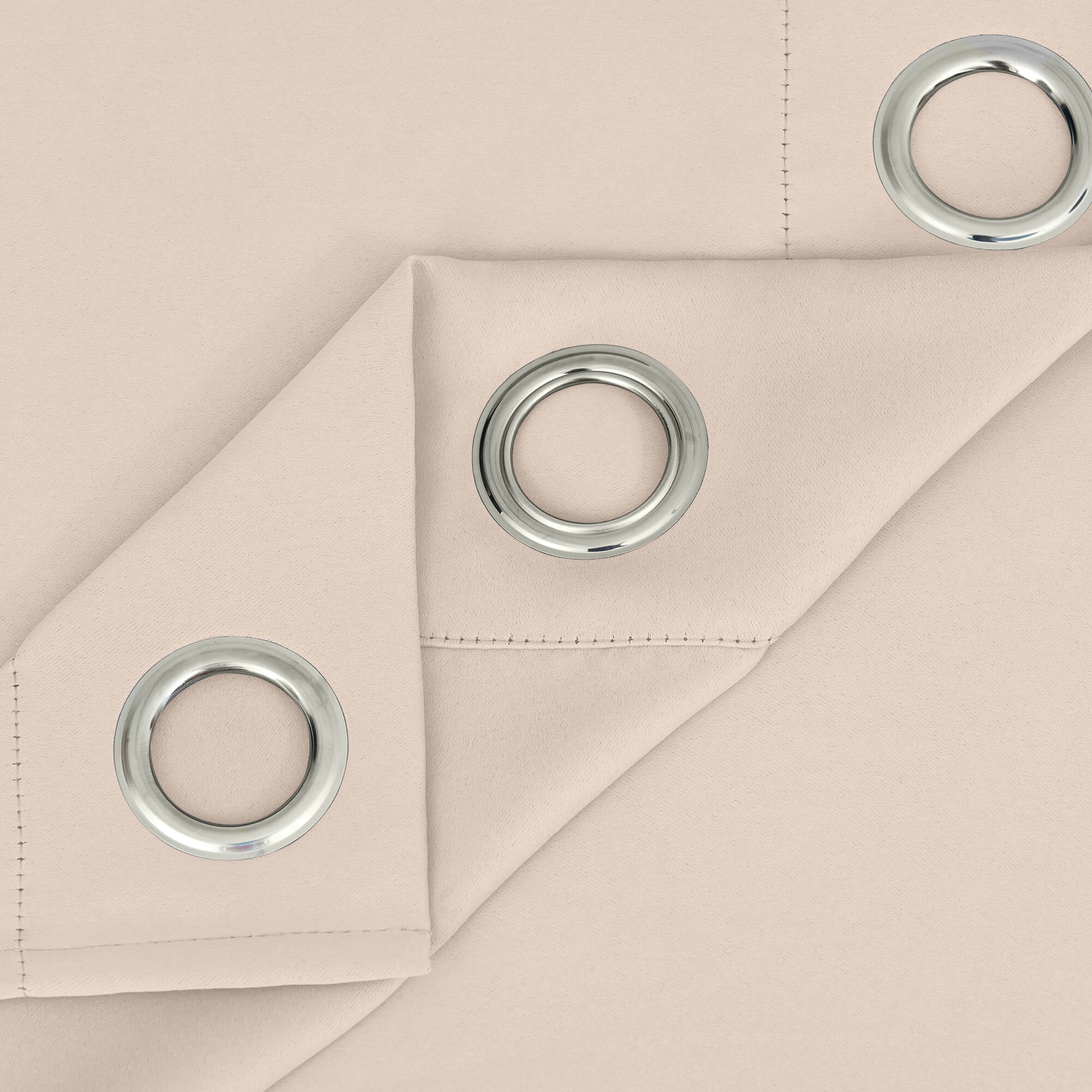 Snowcity Outdoor Curtains Waterproof Grommet Top & Bottom 1 Panel - Peach