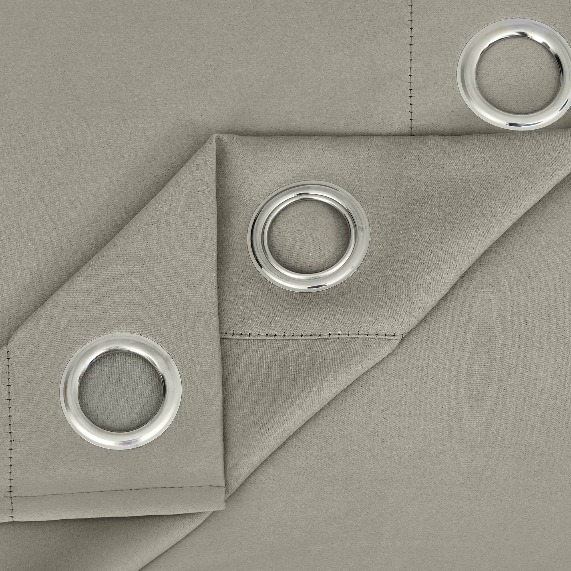 Snowcity Outdoor Curtains Waterproof Grommet Top 1 Panel - Taupe