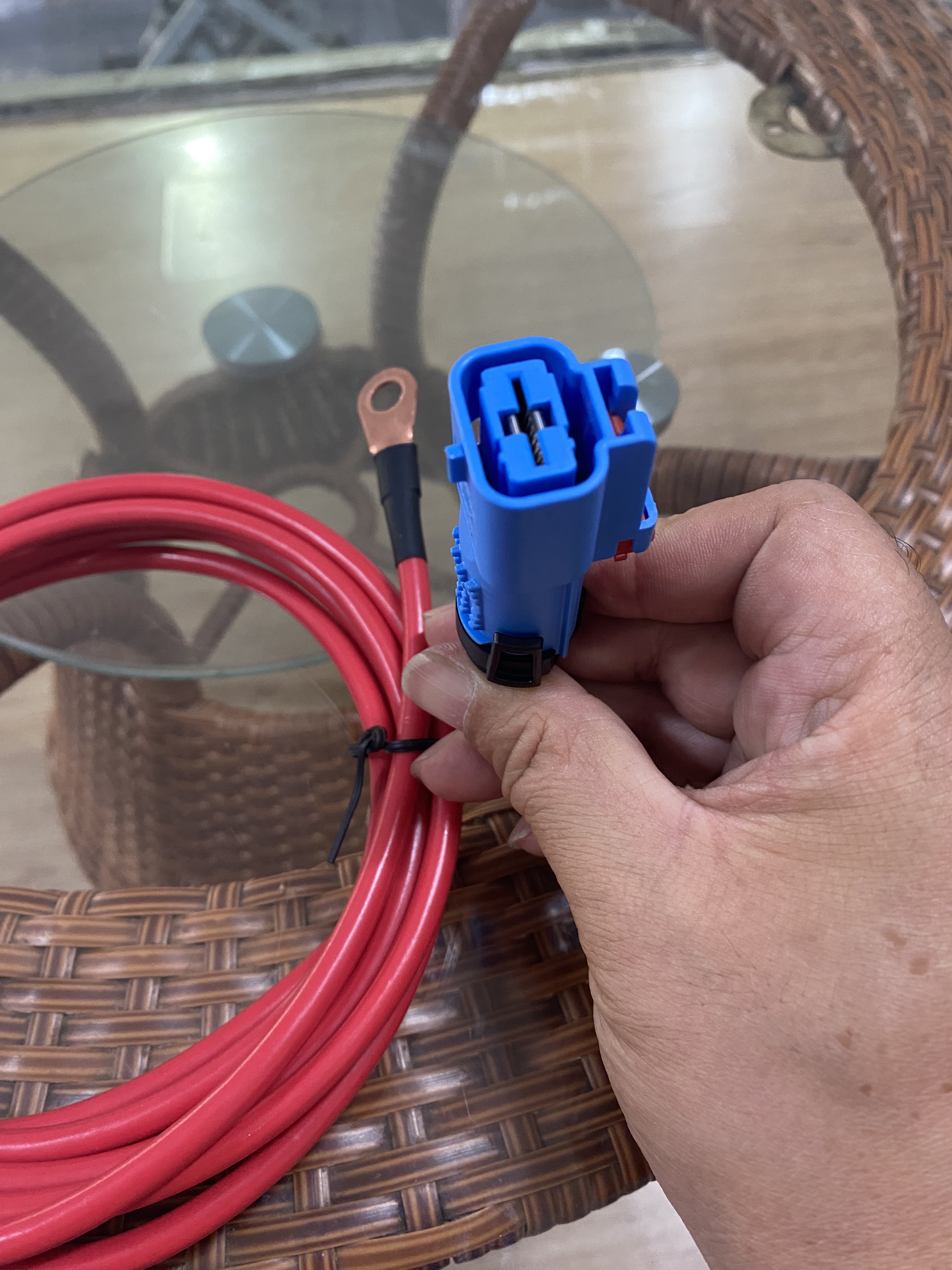 Positive cable