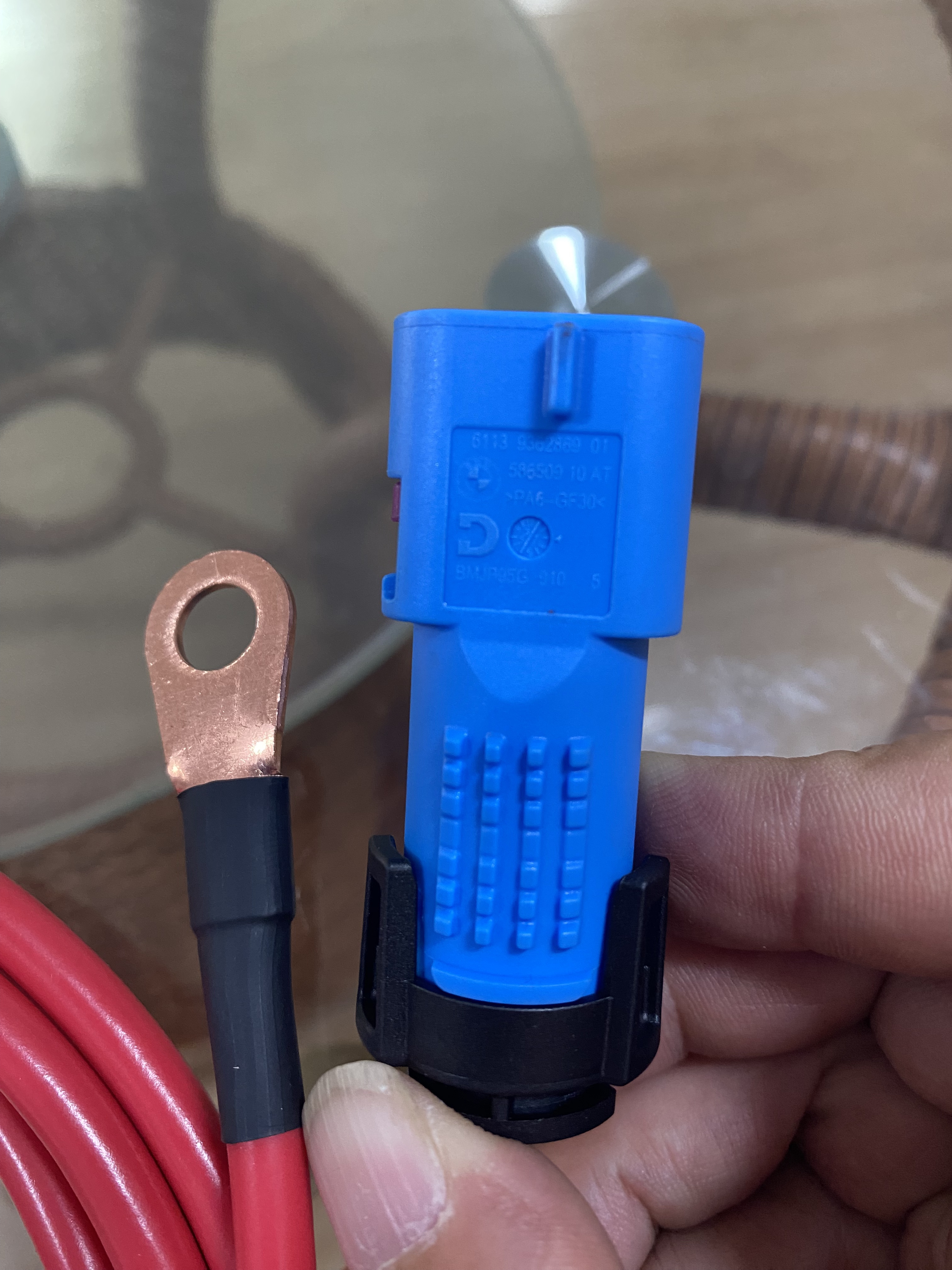 Positive cable